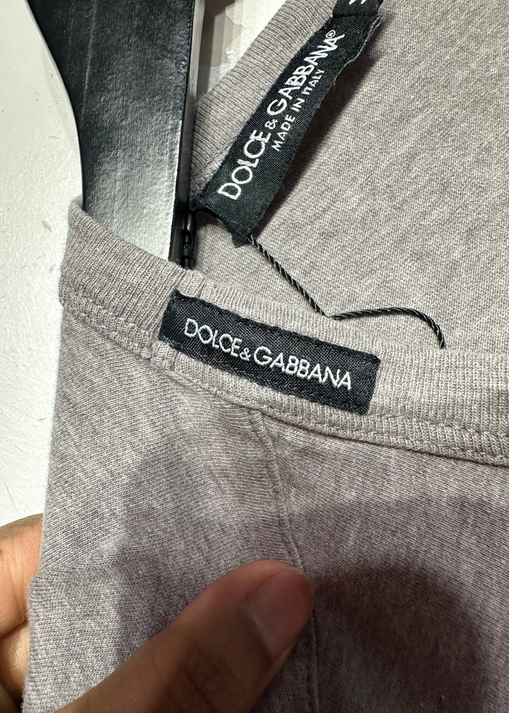 D&G The Don Godfather Grey Tee S