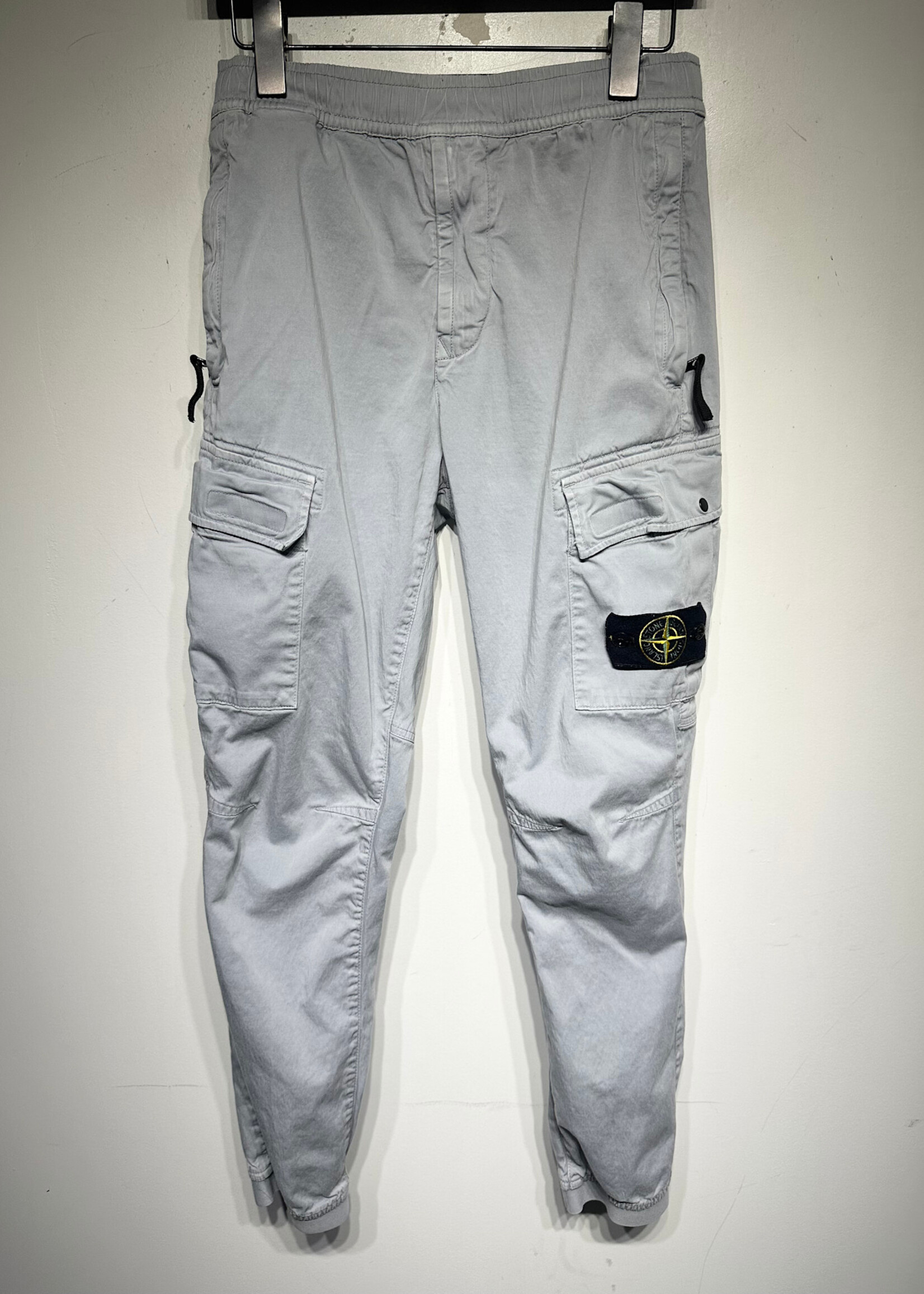 STONE ISLAND GREY JOGGER PANTS MASC 28