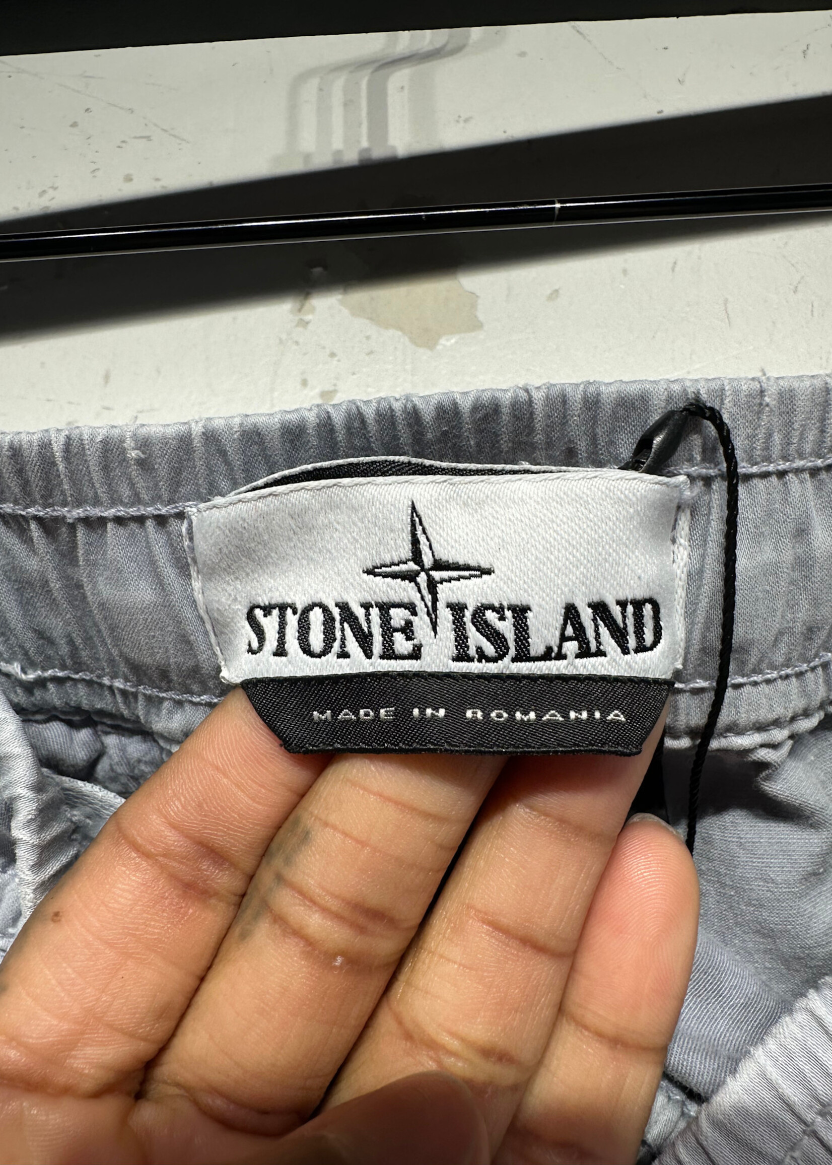 STONE ISLAND GREY JOGGER PANTS MASC 28