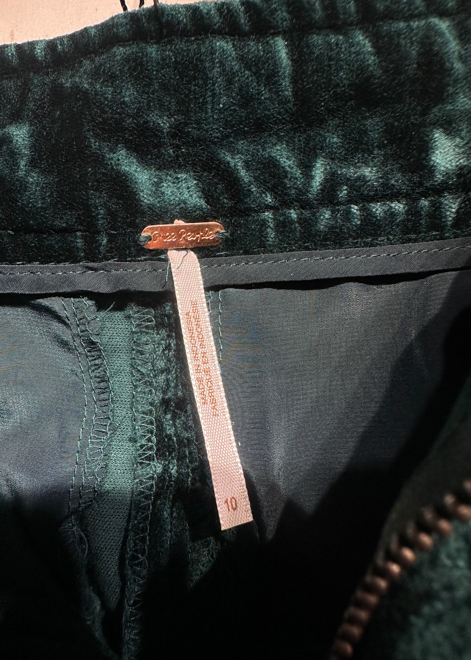 Free People Forest Velvet Flares 32