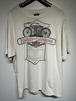 Harley White Silent Gray Fellow Rapid City Vintage Tee XXL