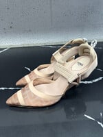 Fendi Colibri Mesh Slingback Heels 40.5/9.5