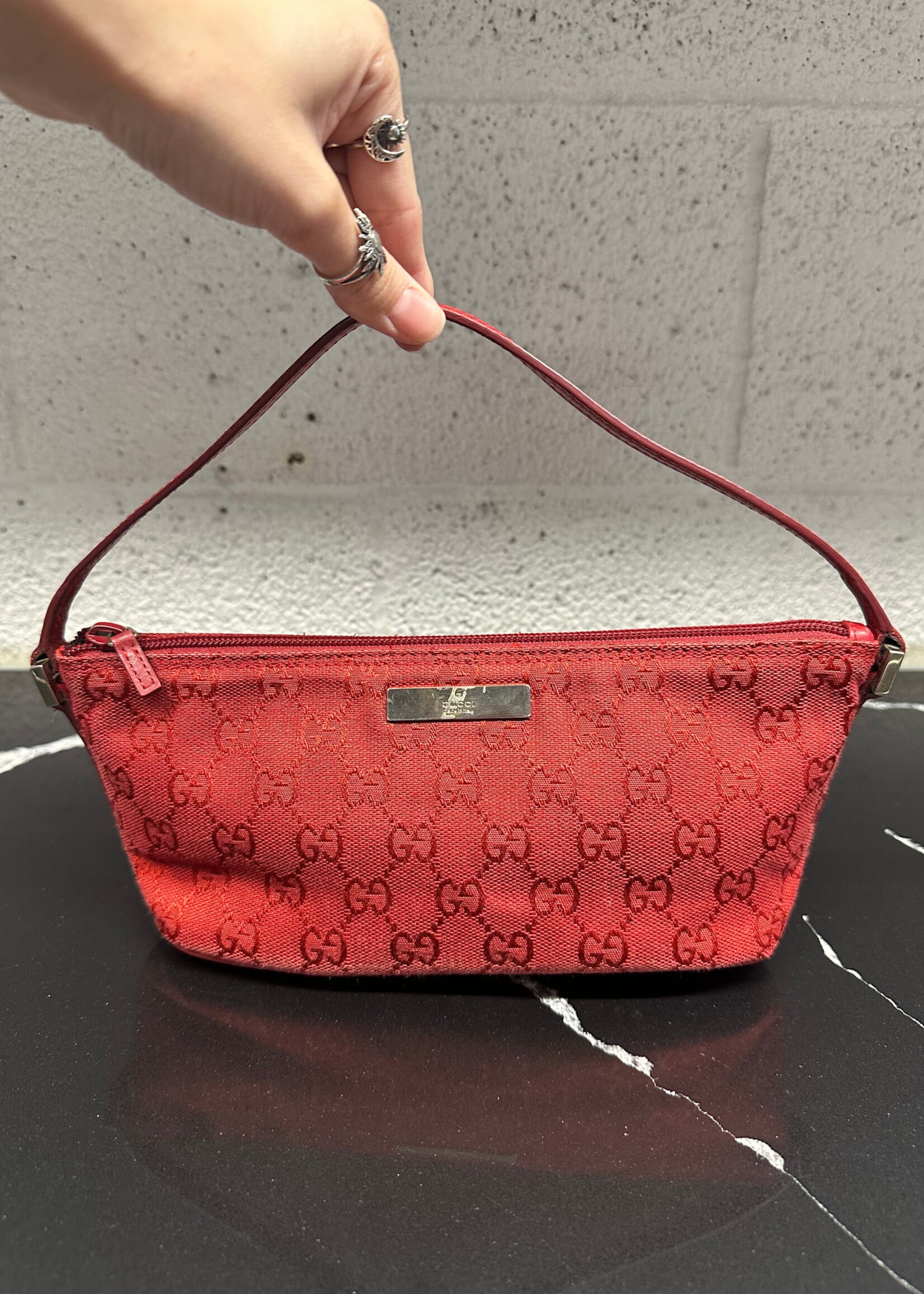 Gucci Tom Ford Era Red Boat Purse