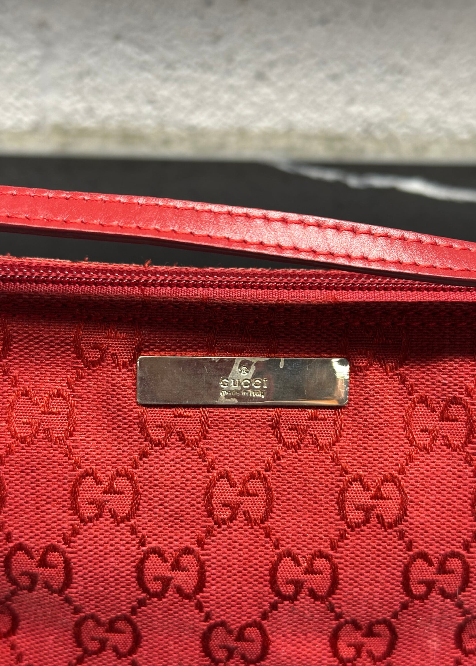 Gucci Tom Ford Era Red Boat Purse
