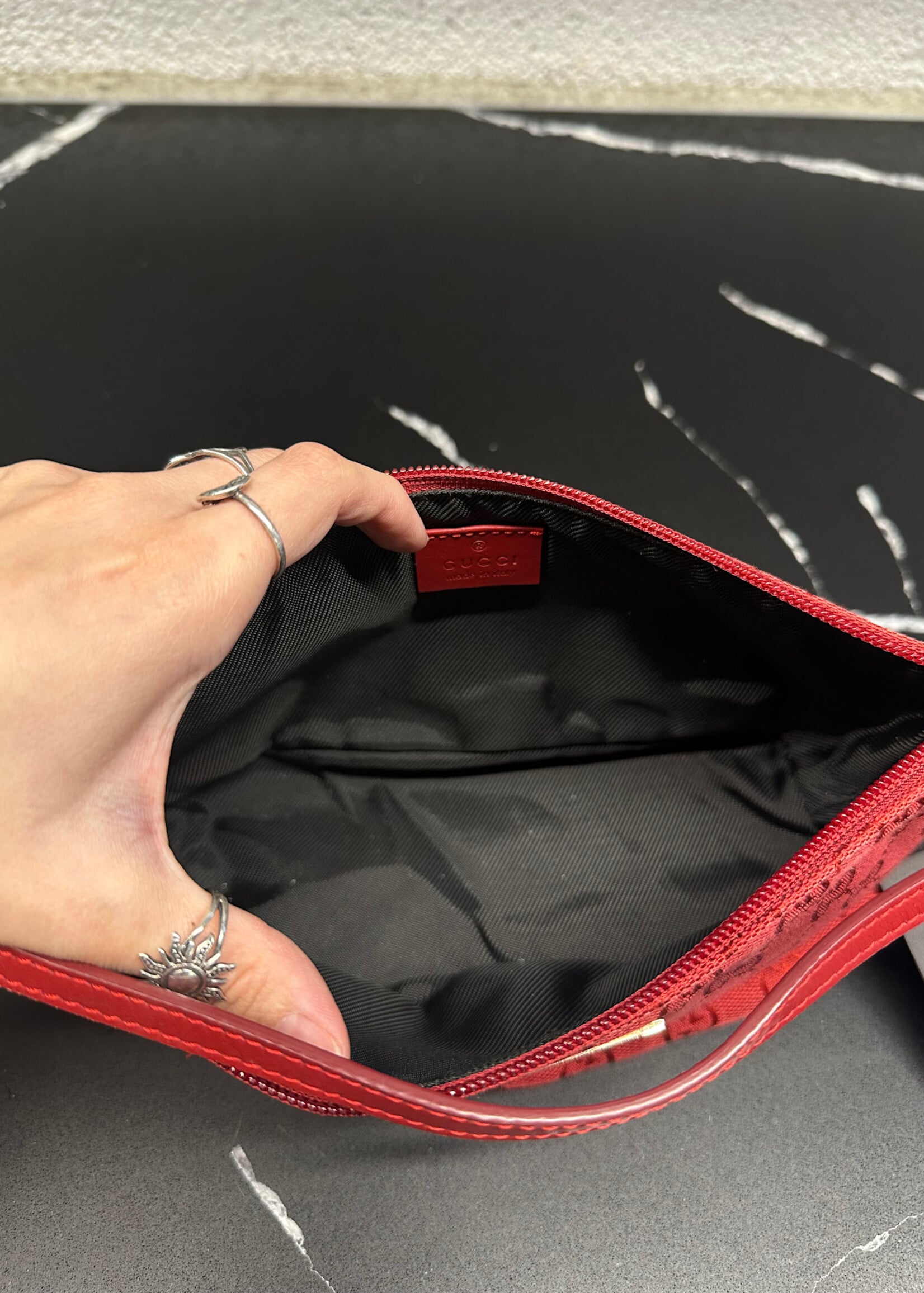 Gucci Tom Ford Era Red Boat Purse