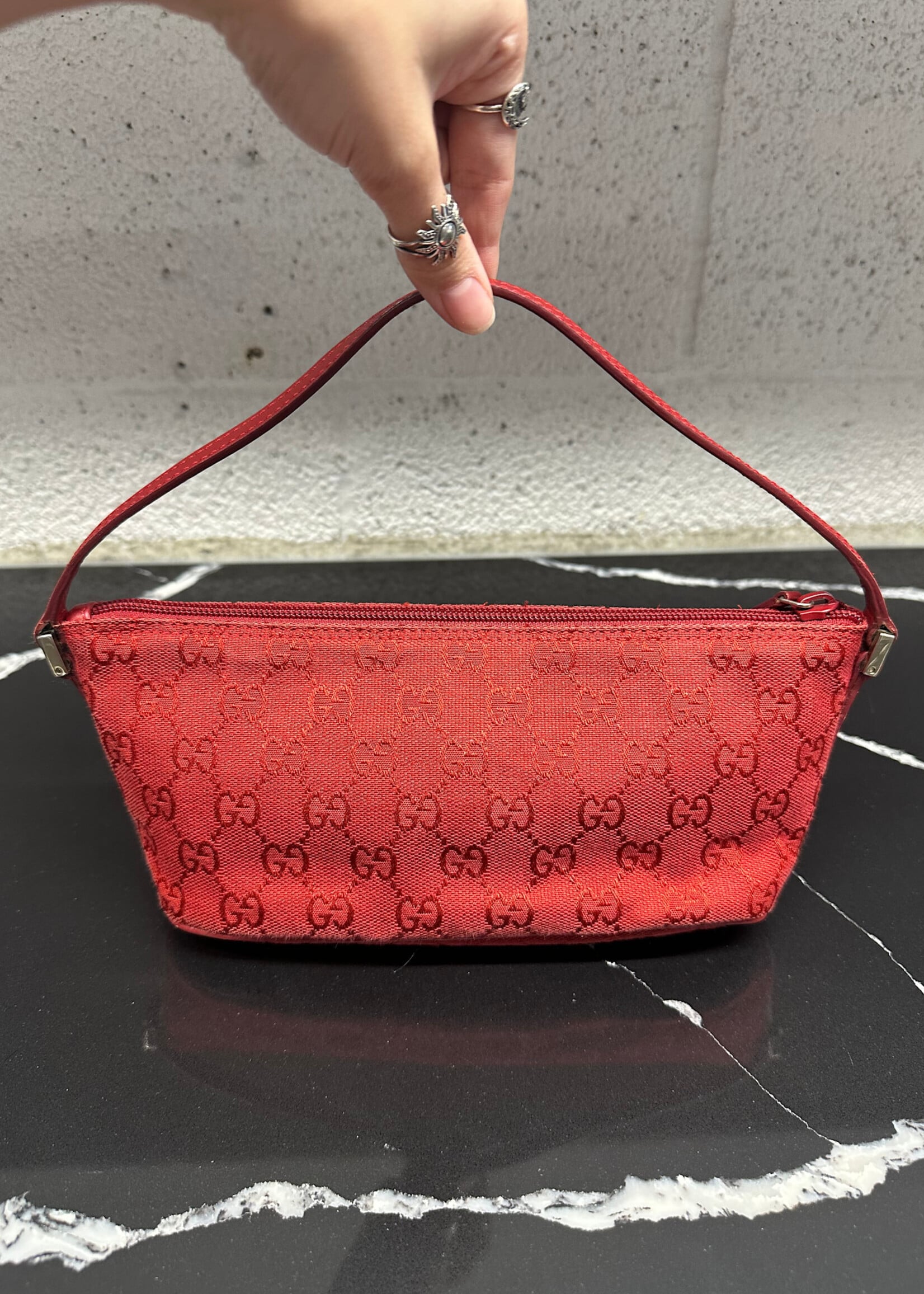 Gucci Tom Ford Era Red Boat Purse