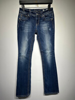 MissMe Fleur de Lis Bootcut Jeans Fem 27
