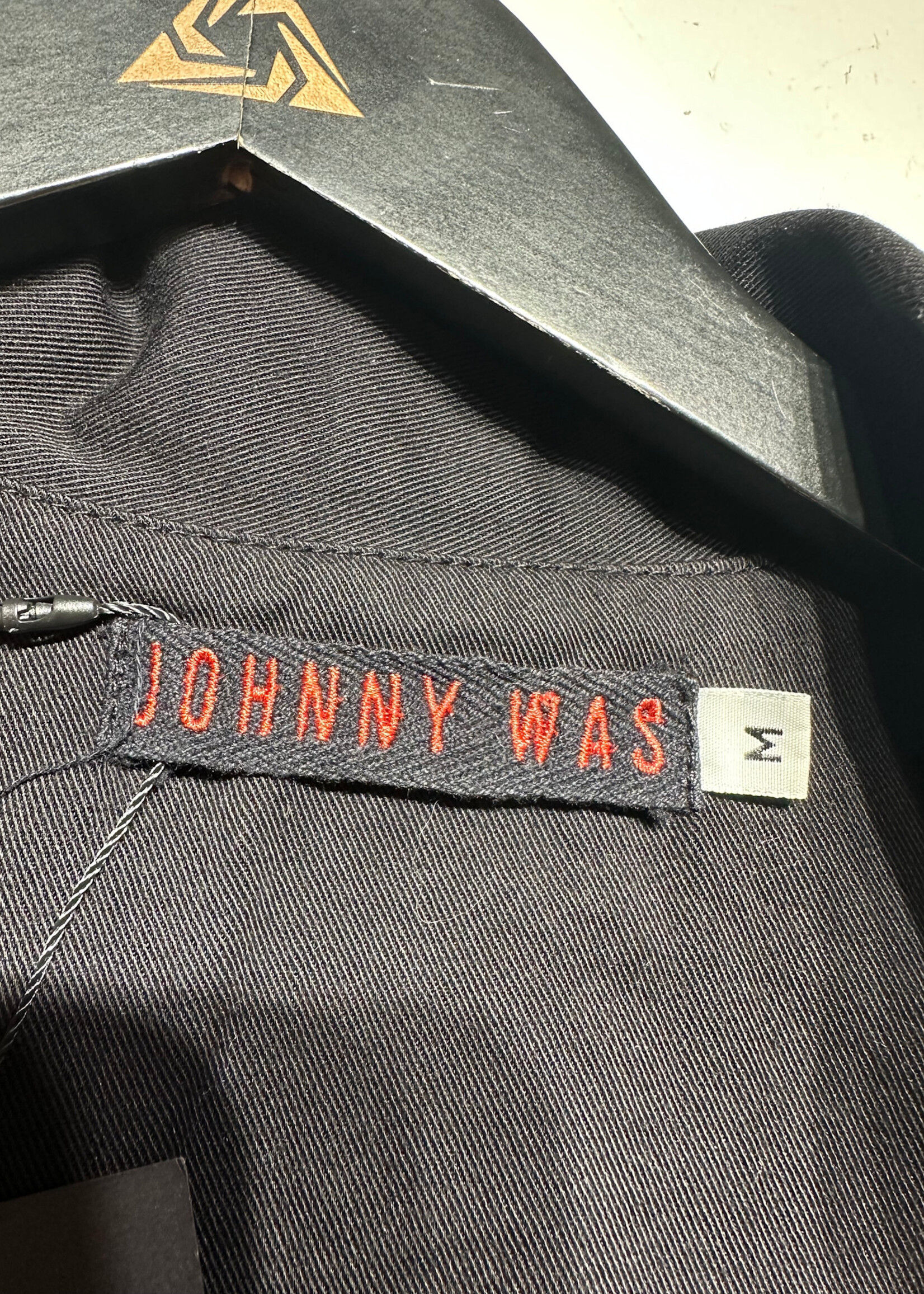 Johnny Was Black Embroidered Blazer Fem M