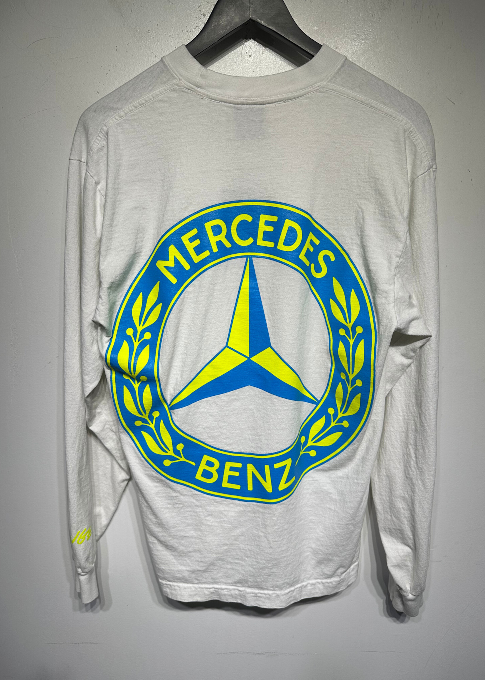 AWGE A$AP Rocky White Mercedes Logo LS Tee Masc M