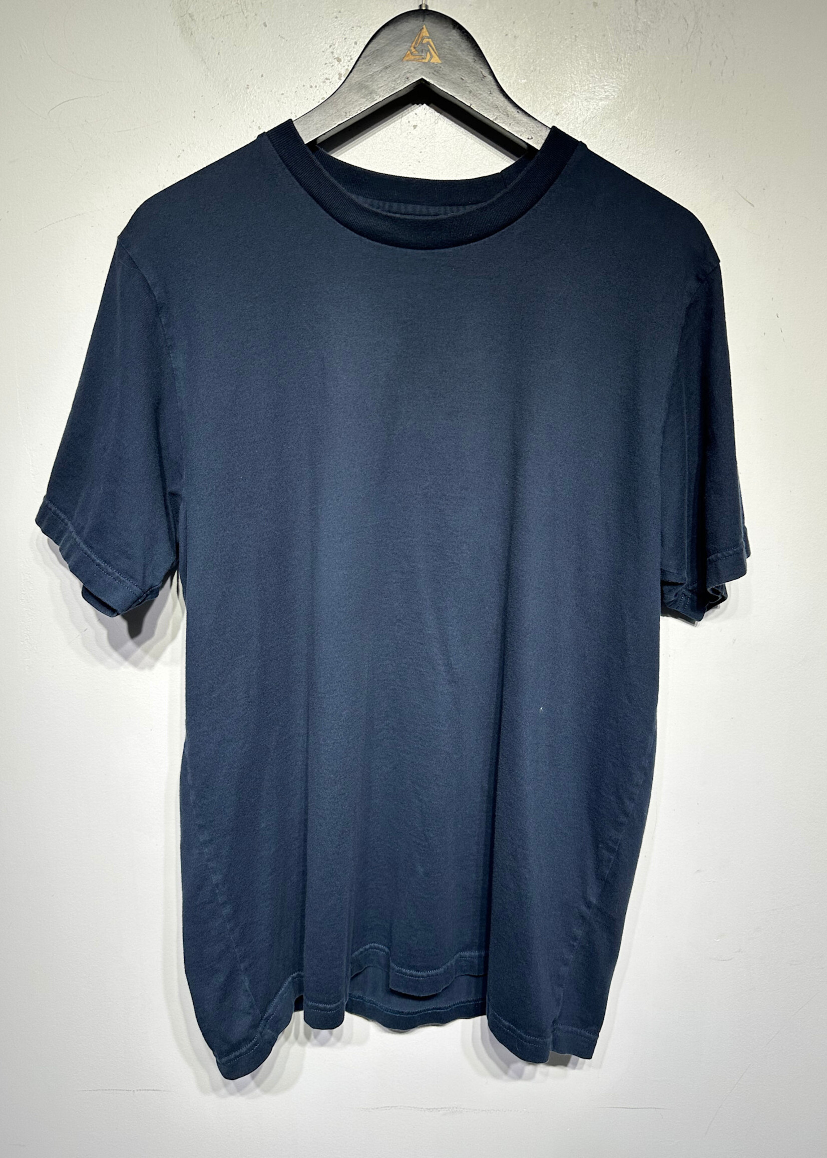 Supreme Navy Blue Sleeve Logo Tee Masc L