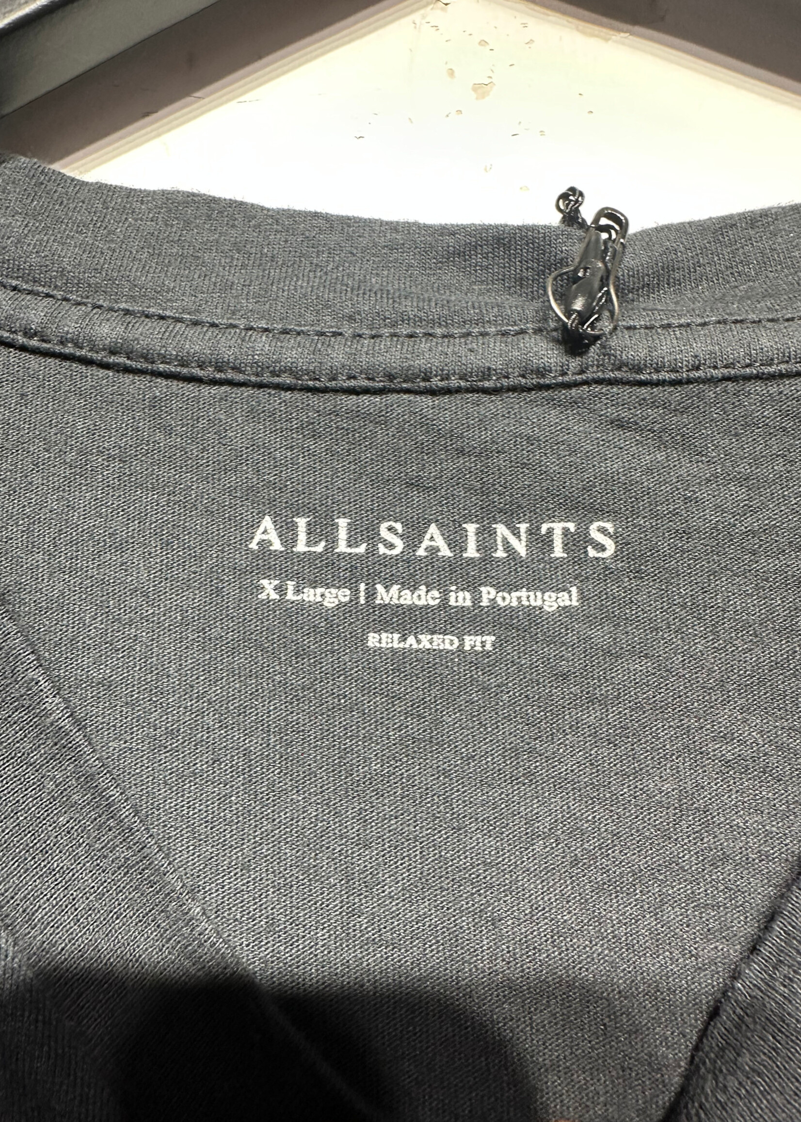 Allsaints Black / Red Tee Masc XL