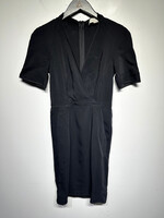 Stella McCartney Black 3/4 Sleeve Dress Fem M