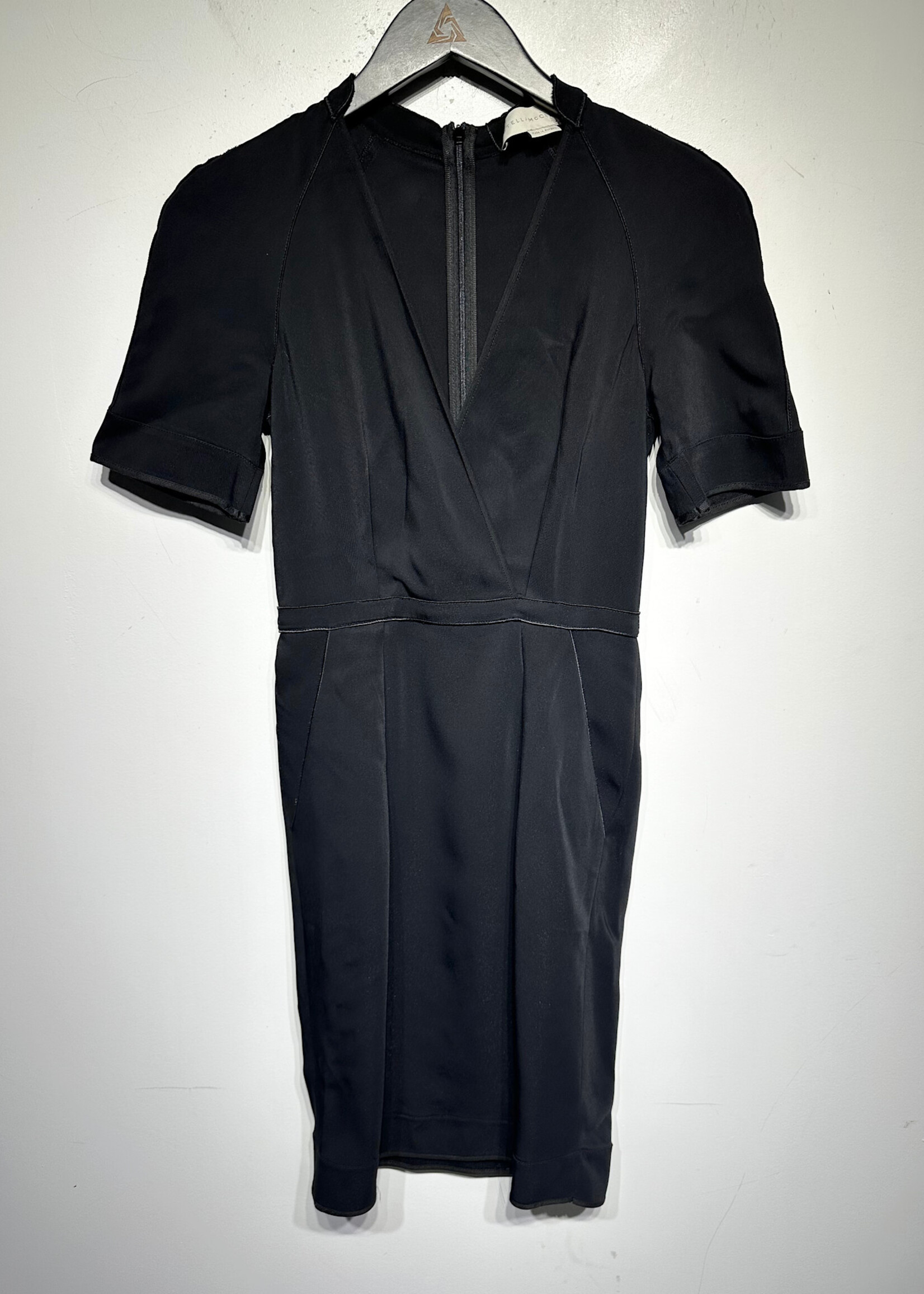 Stella McCartney Black 3/4 Sleeve Dress Fem M