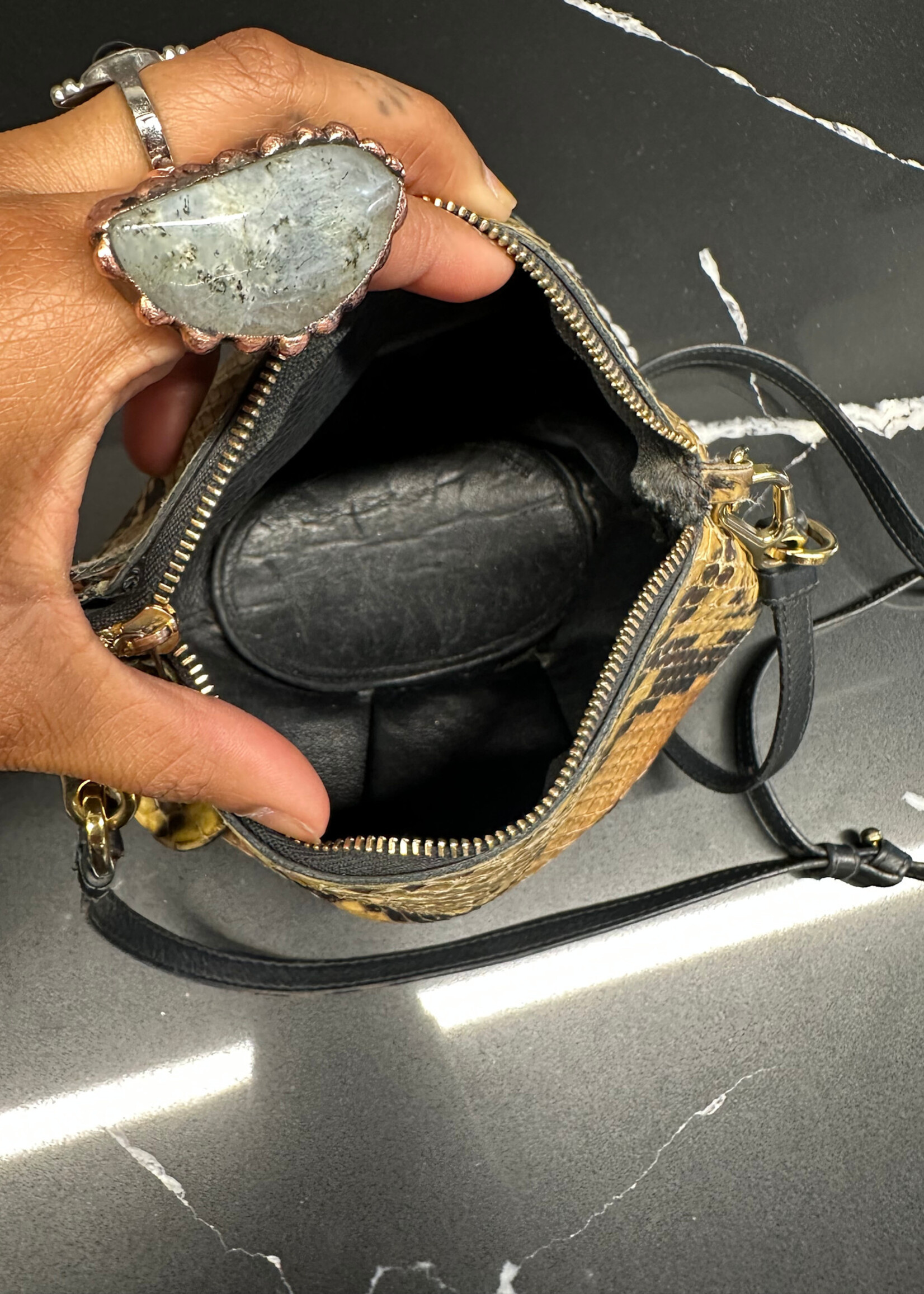Loewe Python Elephant Purse