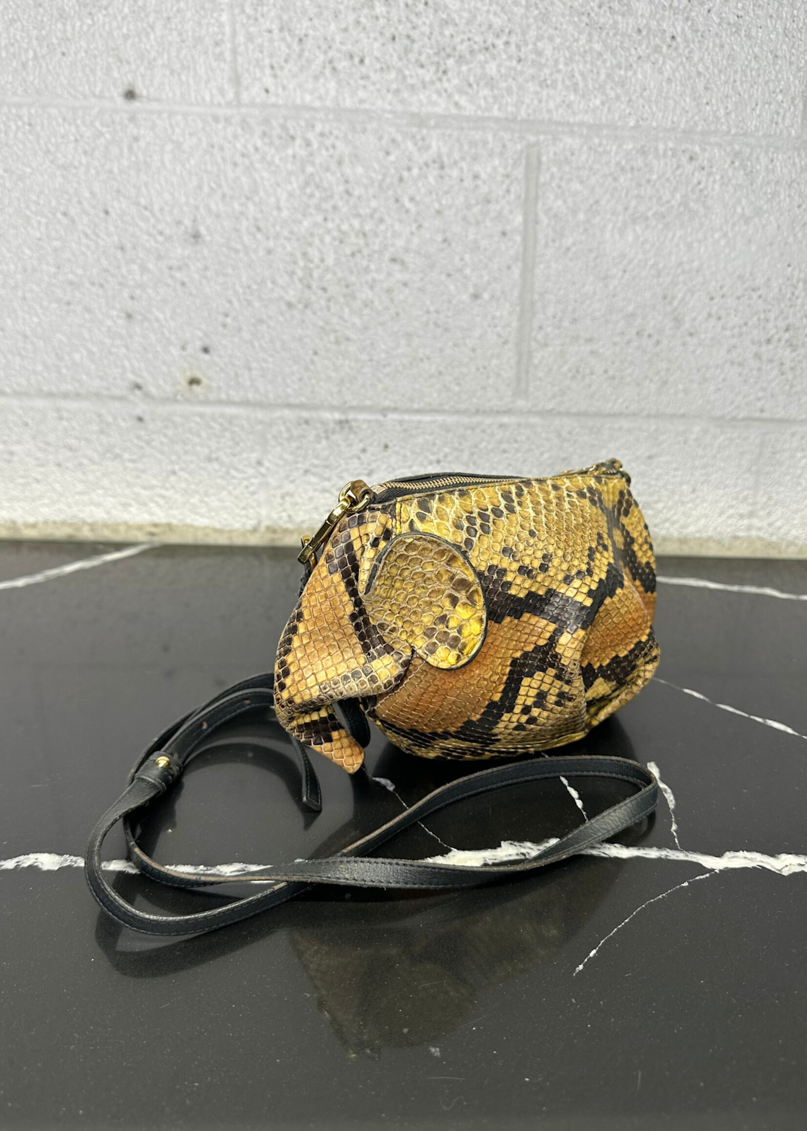 Loewe Python Elephant Purse
