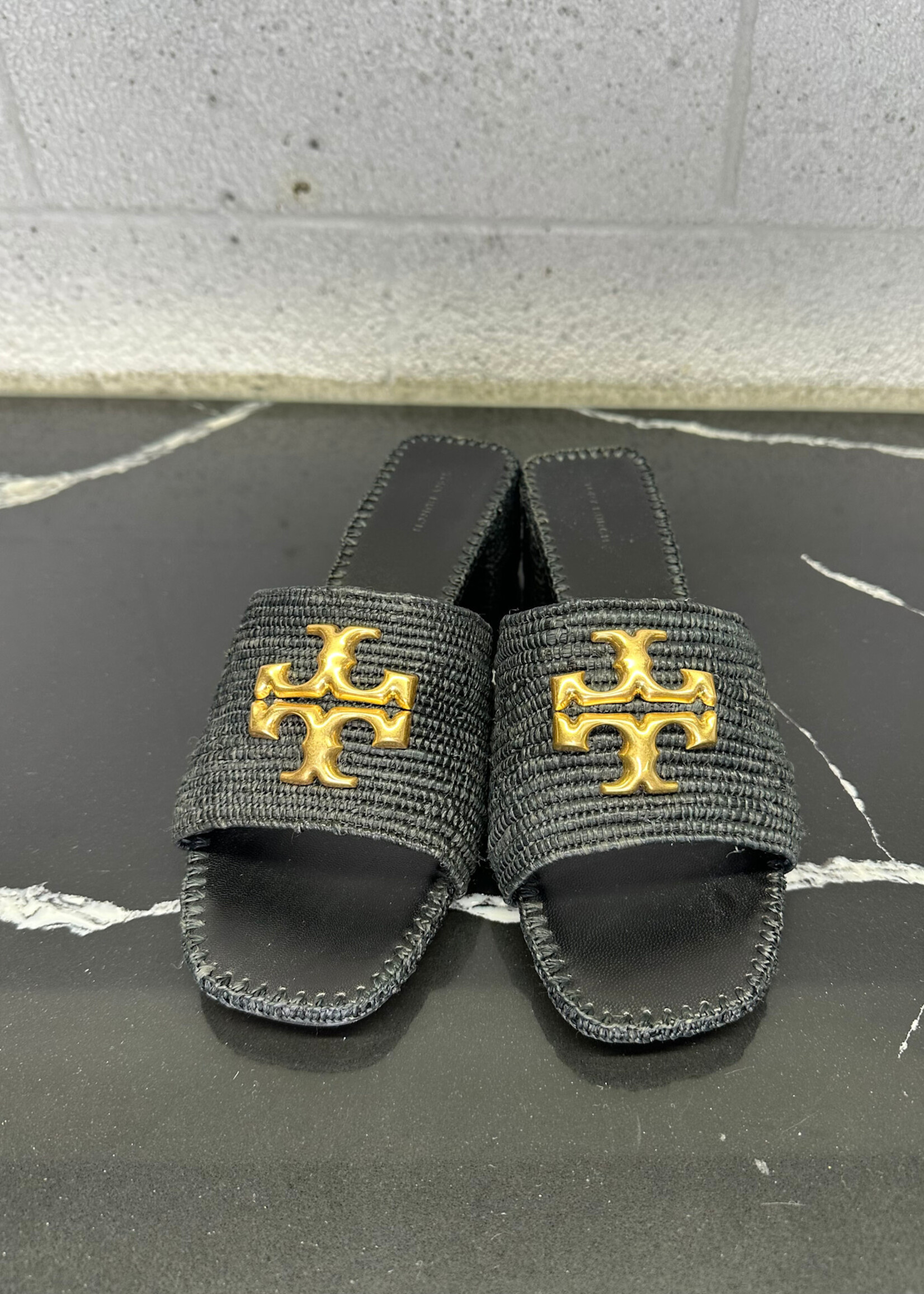Tory Burch Eleanor Raffia Sandal 10