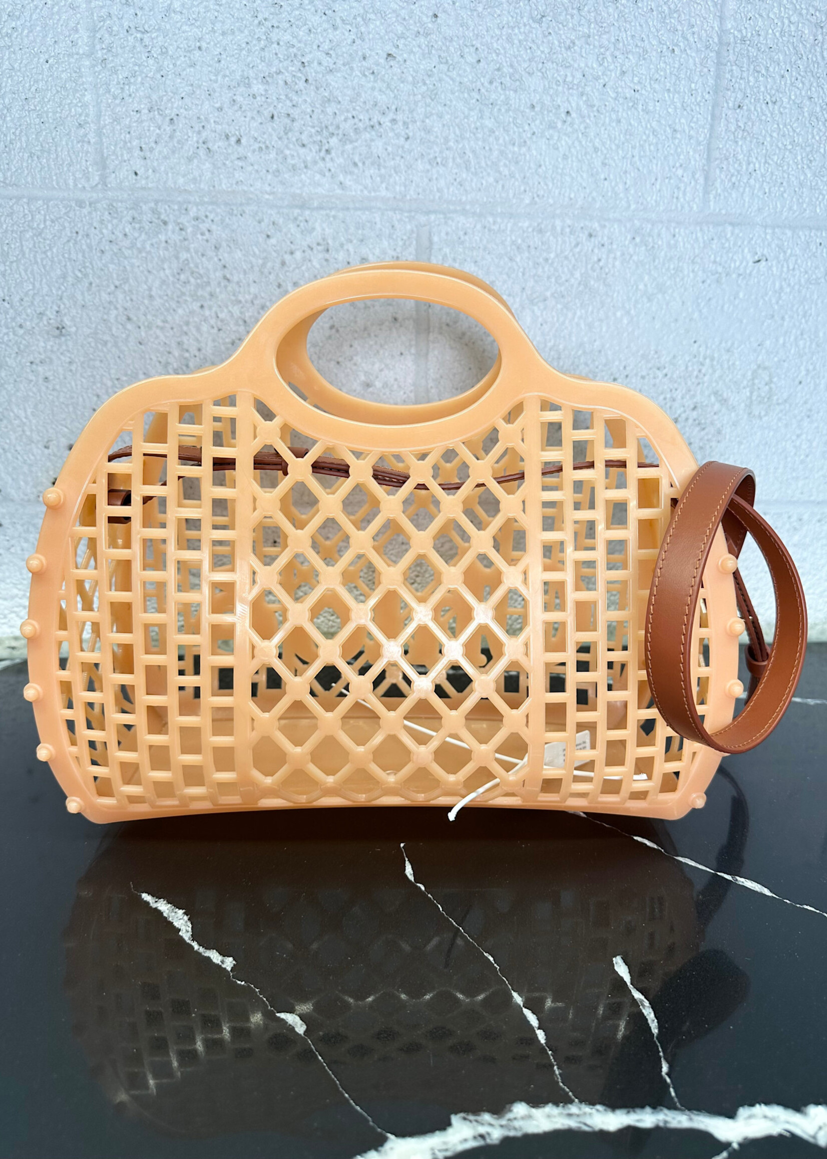 Chloe Cage Jelly Tote