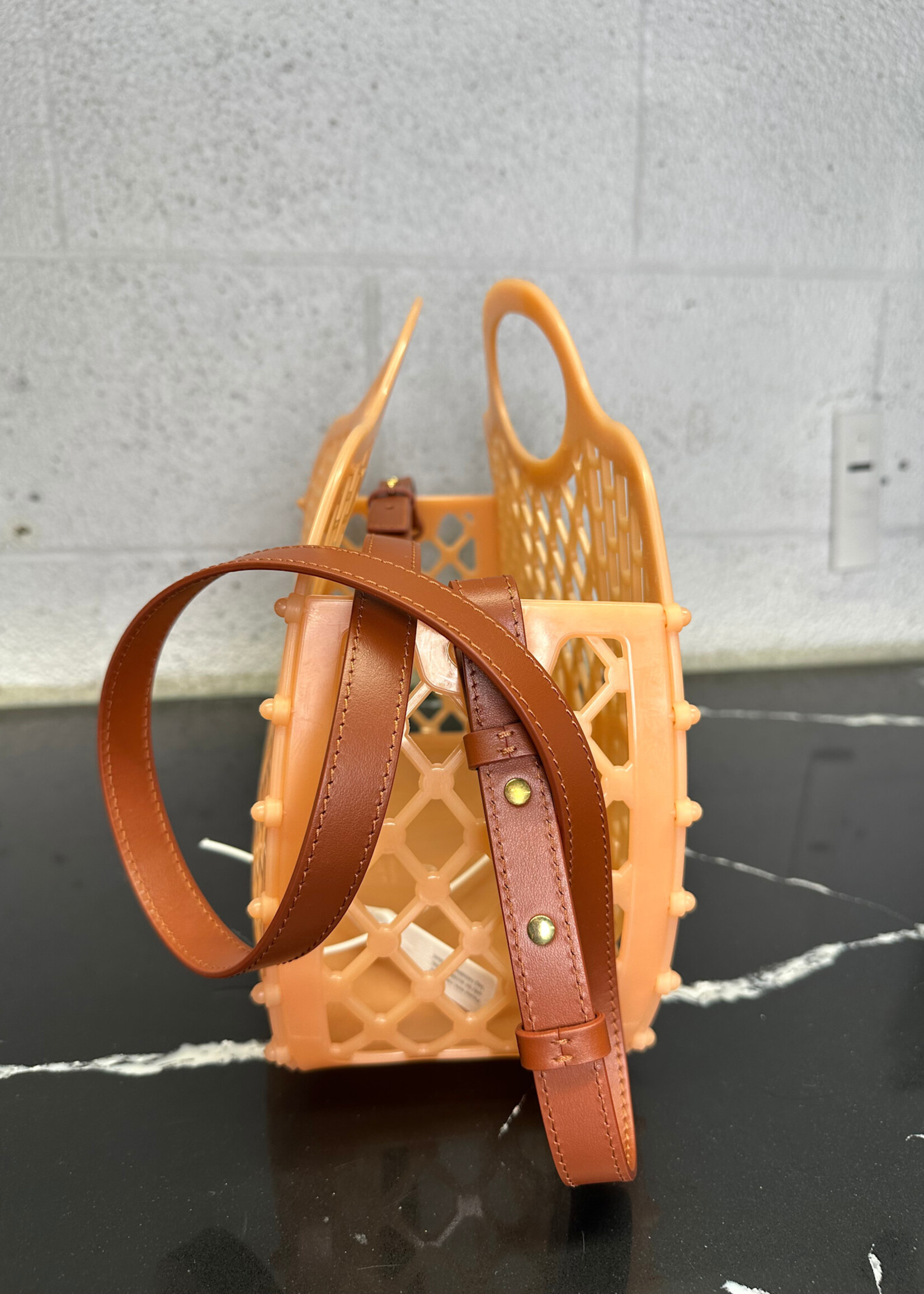 Chloe Cage Jelly Tote