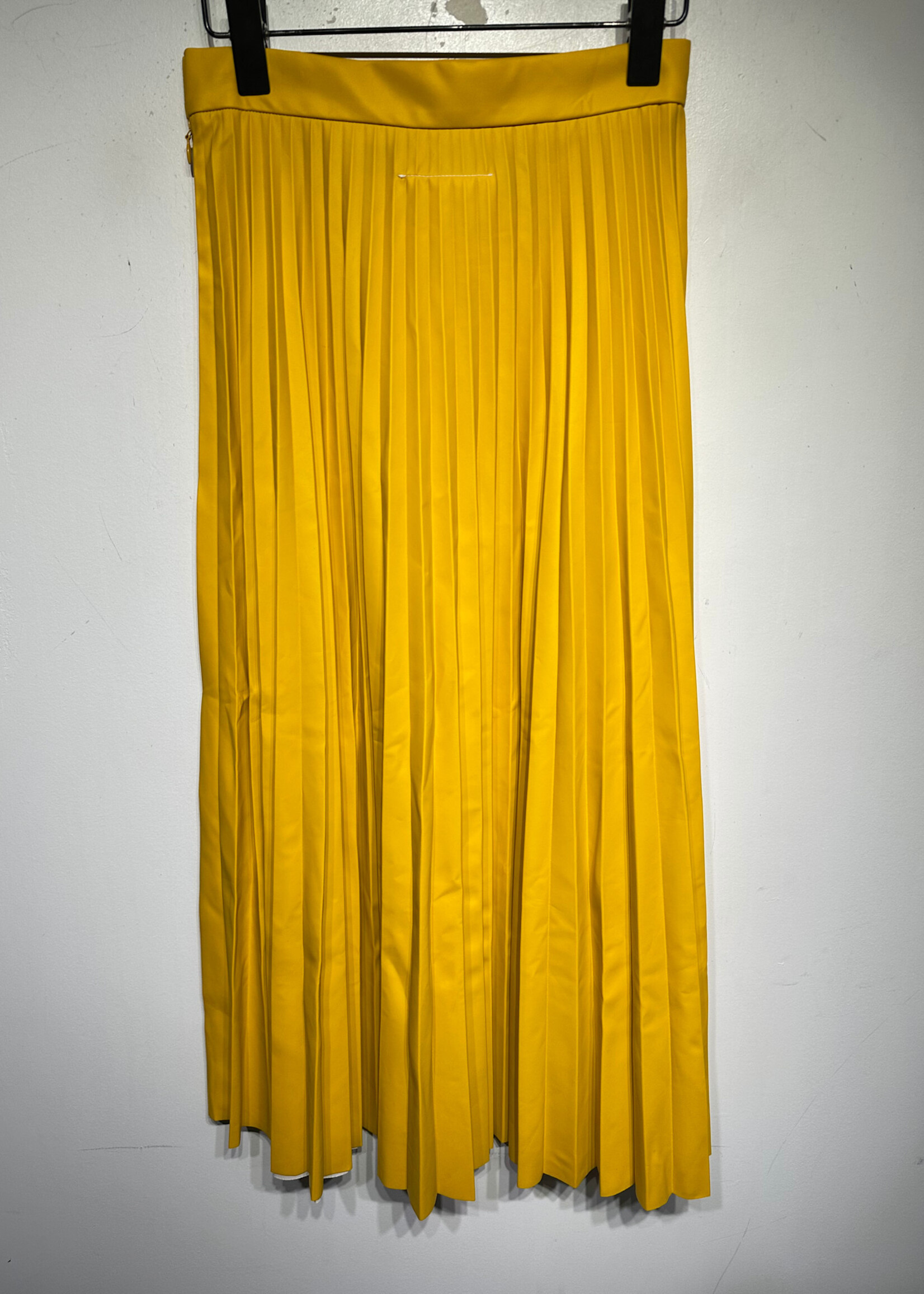 Maison Margiela MM6 Yellow Poly Skirt Fem 24