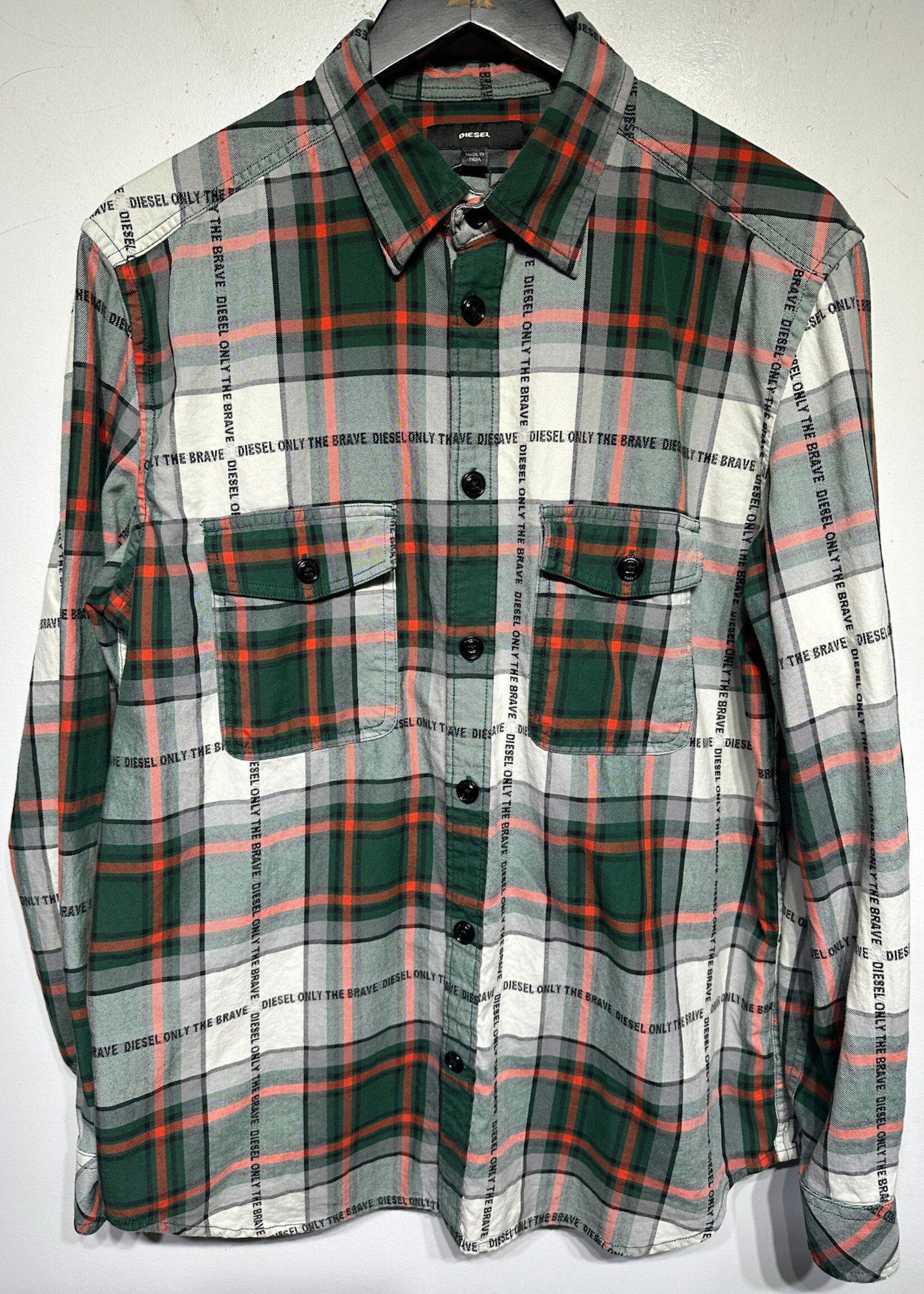 Diesel "Only The Brave" Flannel Masc L