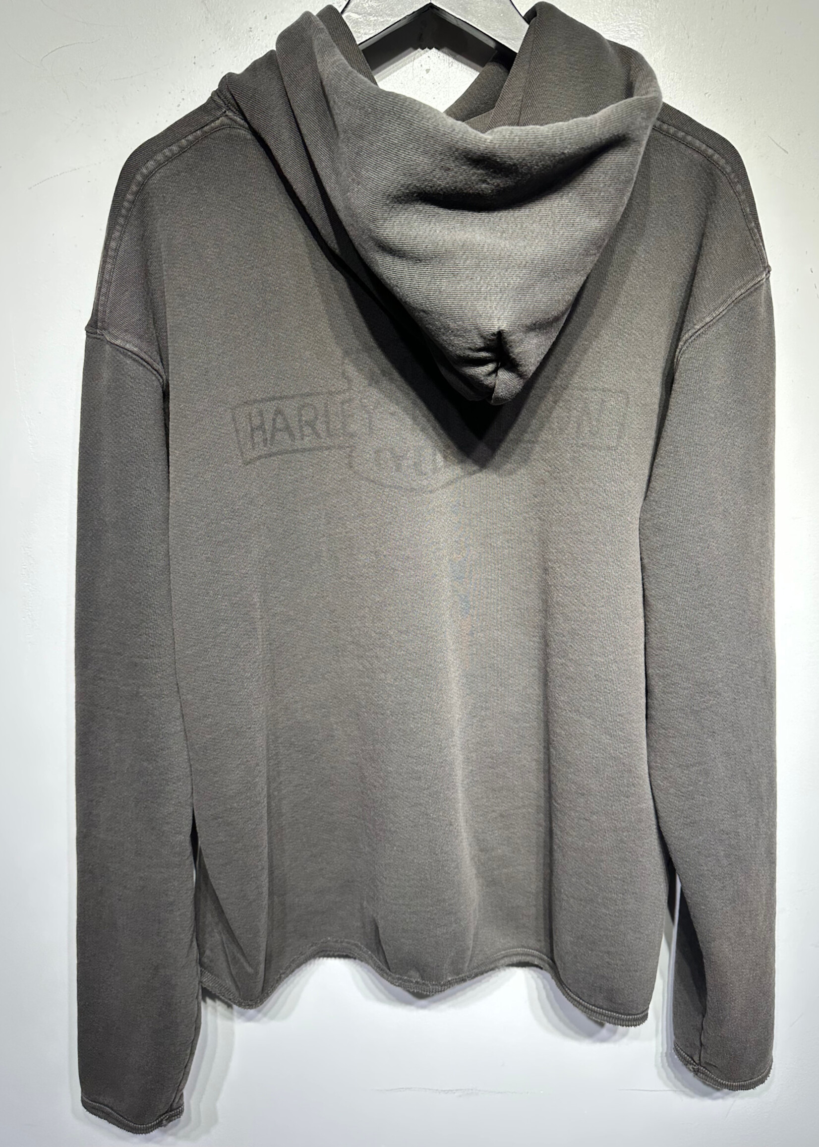 On The Roam X Harley Black Crop Hoodie M