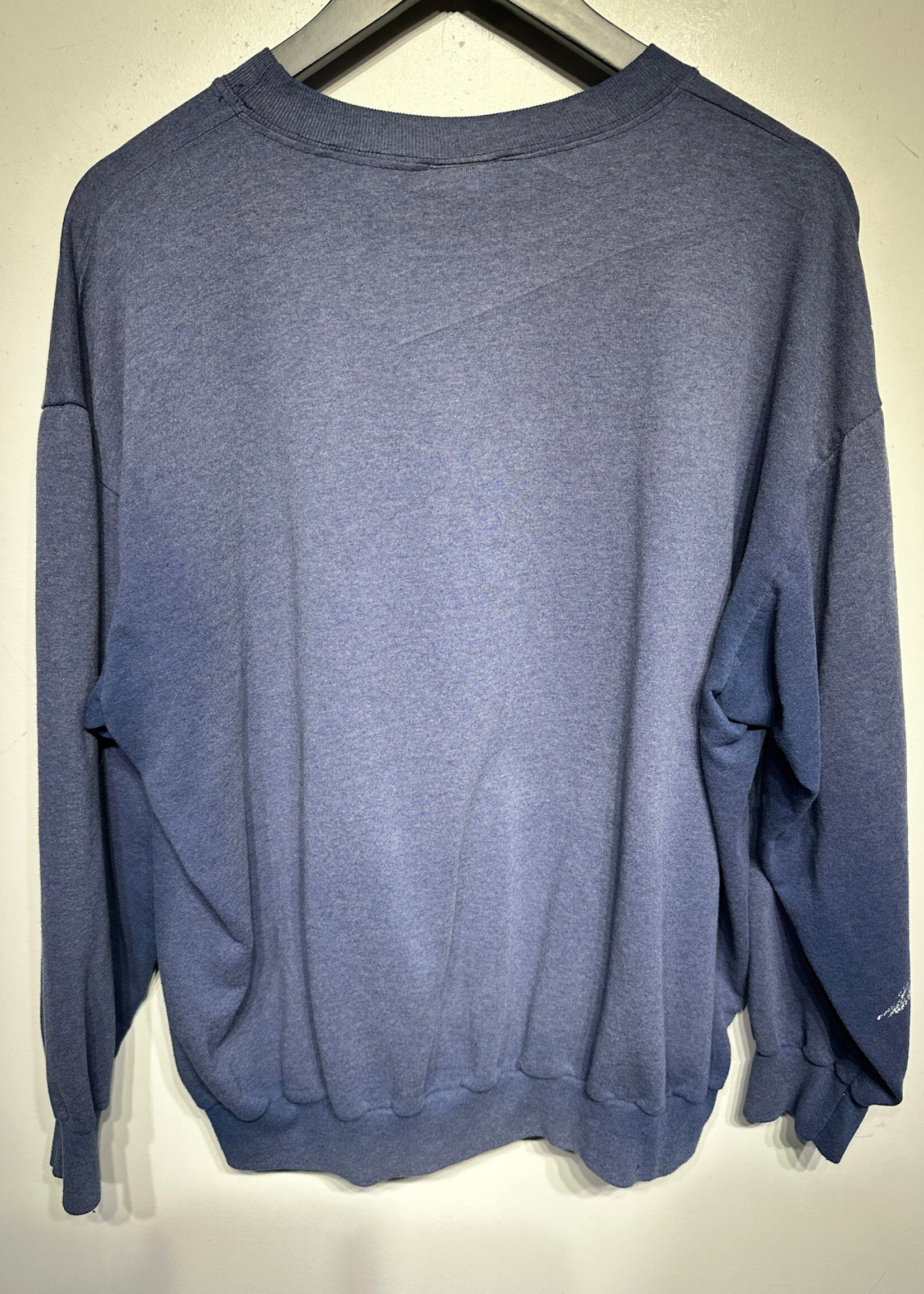 Taz Vintage Sun Faded Blue Sweater L AS IS