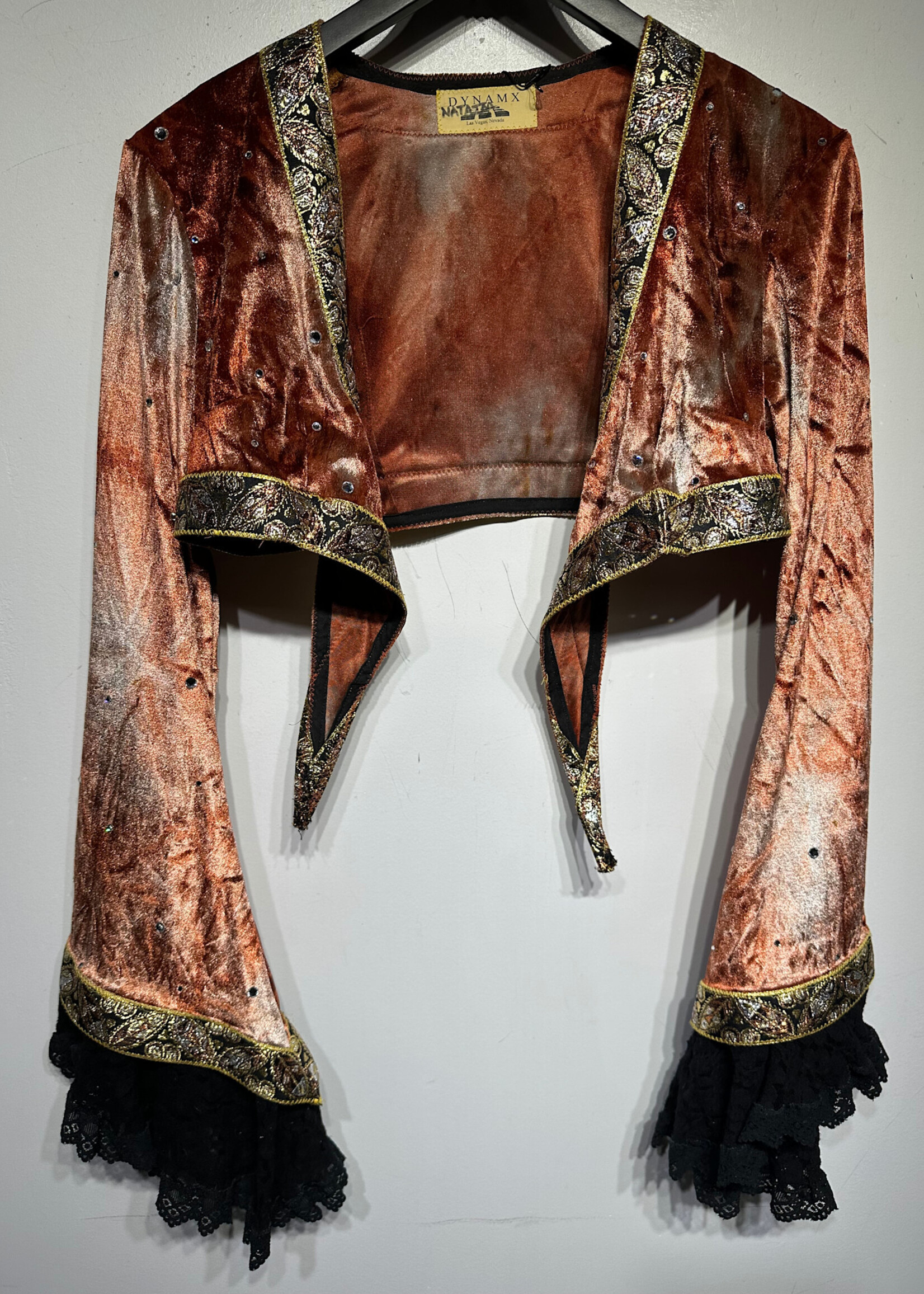 Dynamx Orange Tie Dye Top Skirt Set S Fem