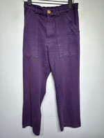 Big Bud Press Purple "Work Pants' Fem Xs/27-29"