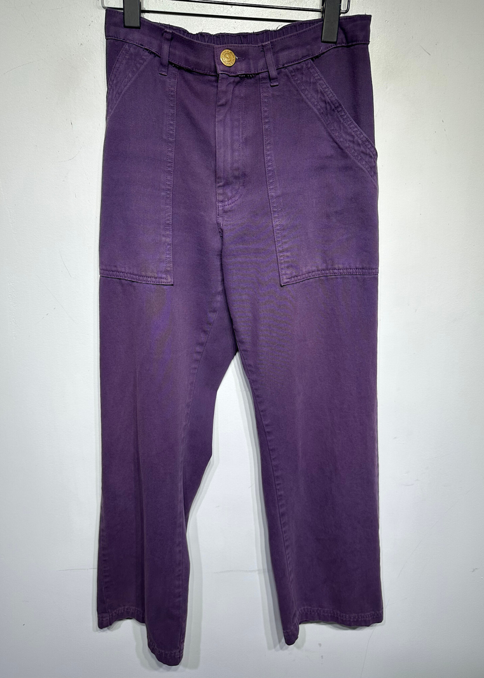 Big Bud Press Purple "Work Pants' Fem Xs/27-29"