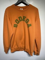 Bodega Green Orange Arc Logo Embroidered Sweater L