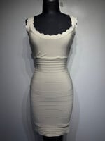 Herve Leger White Bandage Dress S