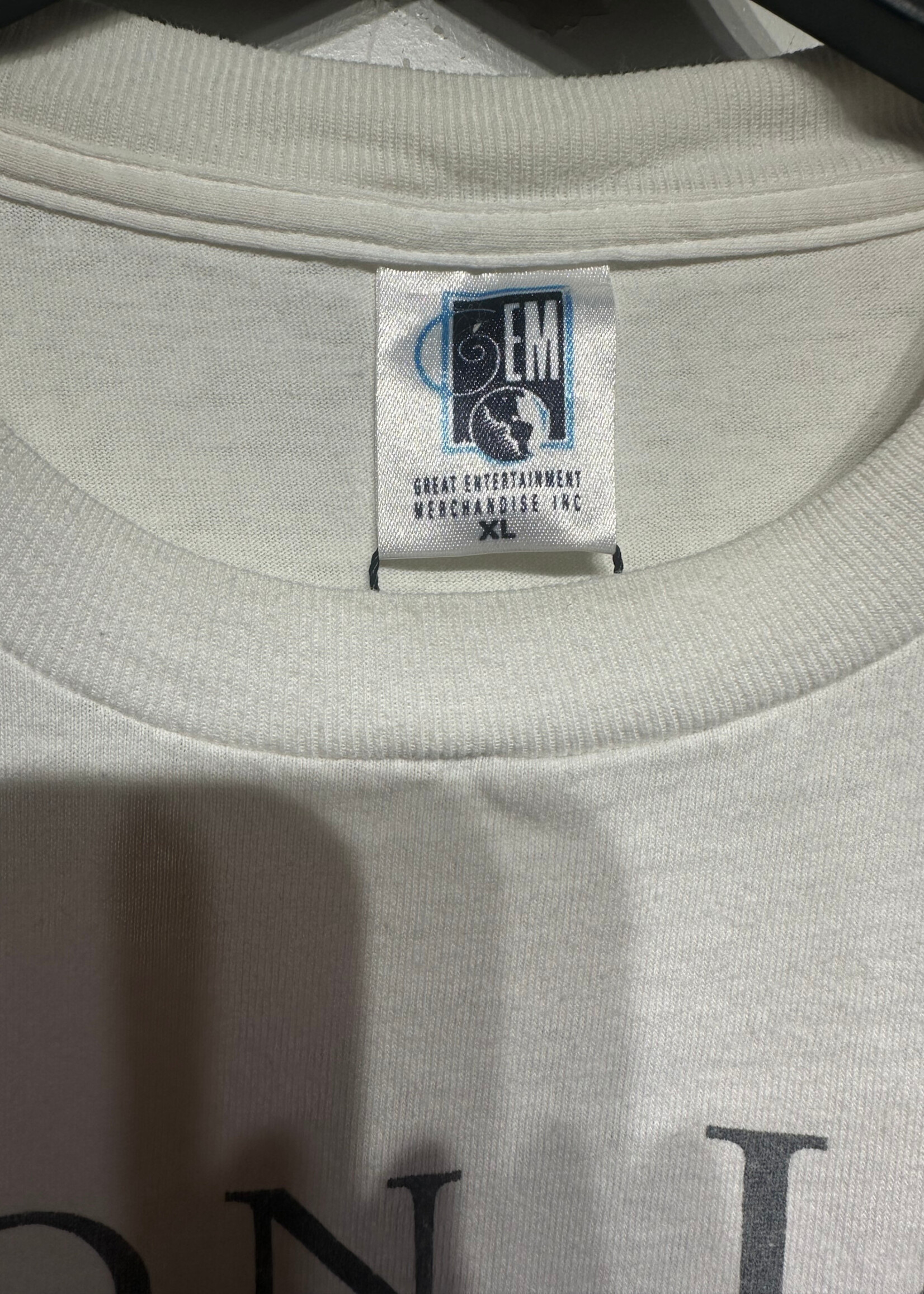 Elton John Made In England White 95 Tour Tee XL