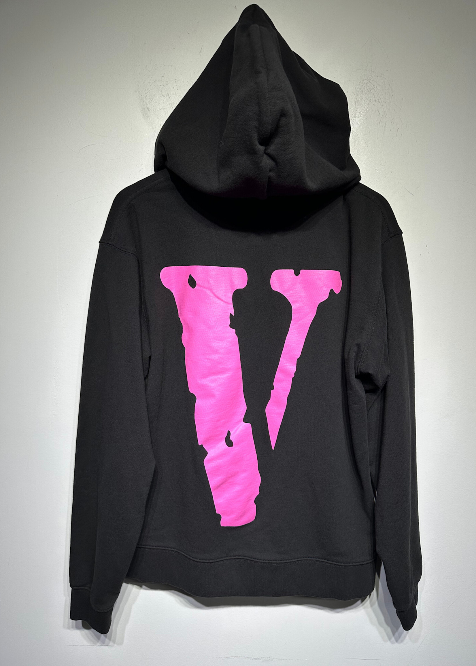 Vlone Black Staple Zip Hoodie M
