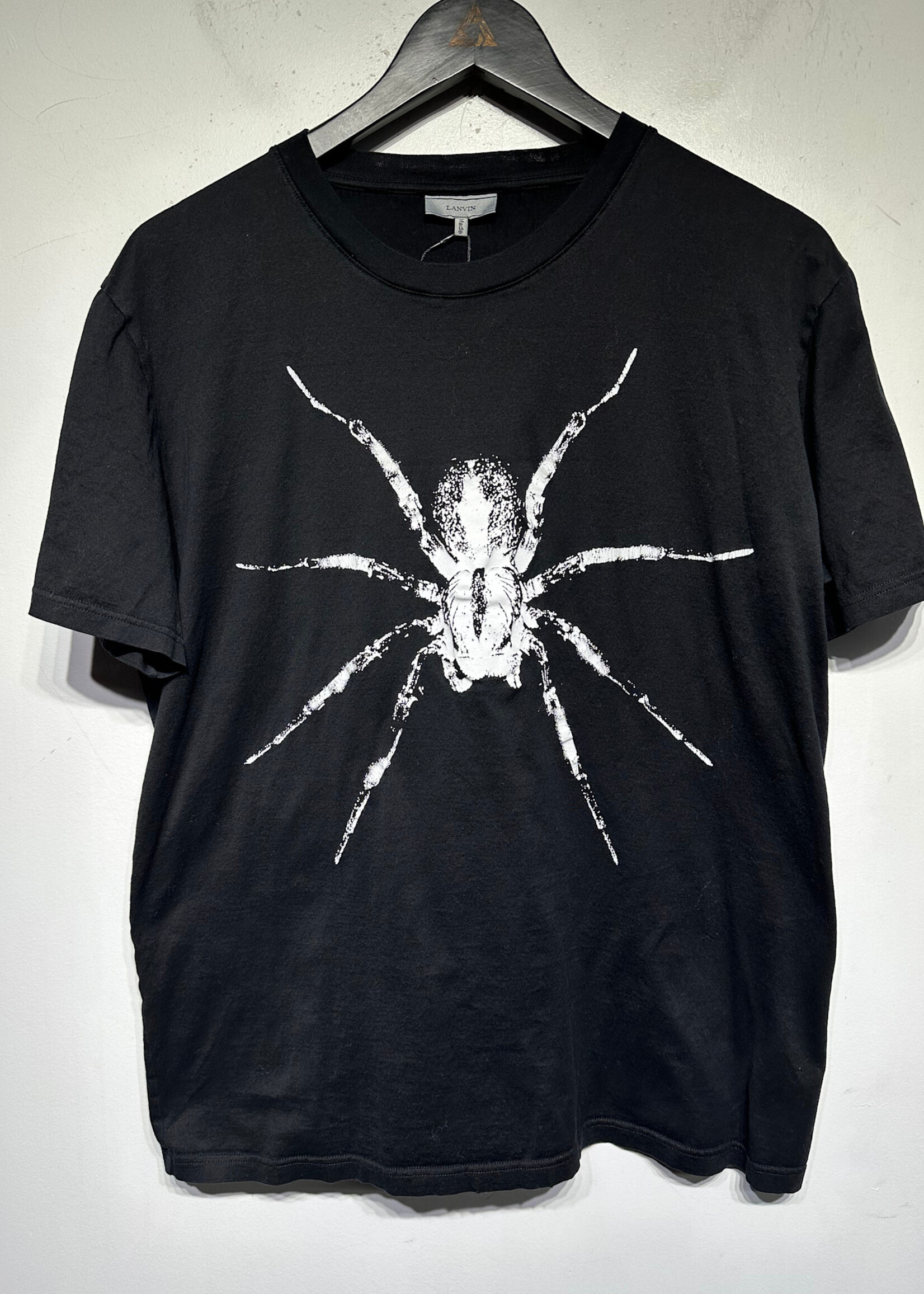 Lanvin Black White Spider Tee S Masc