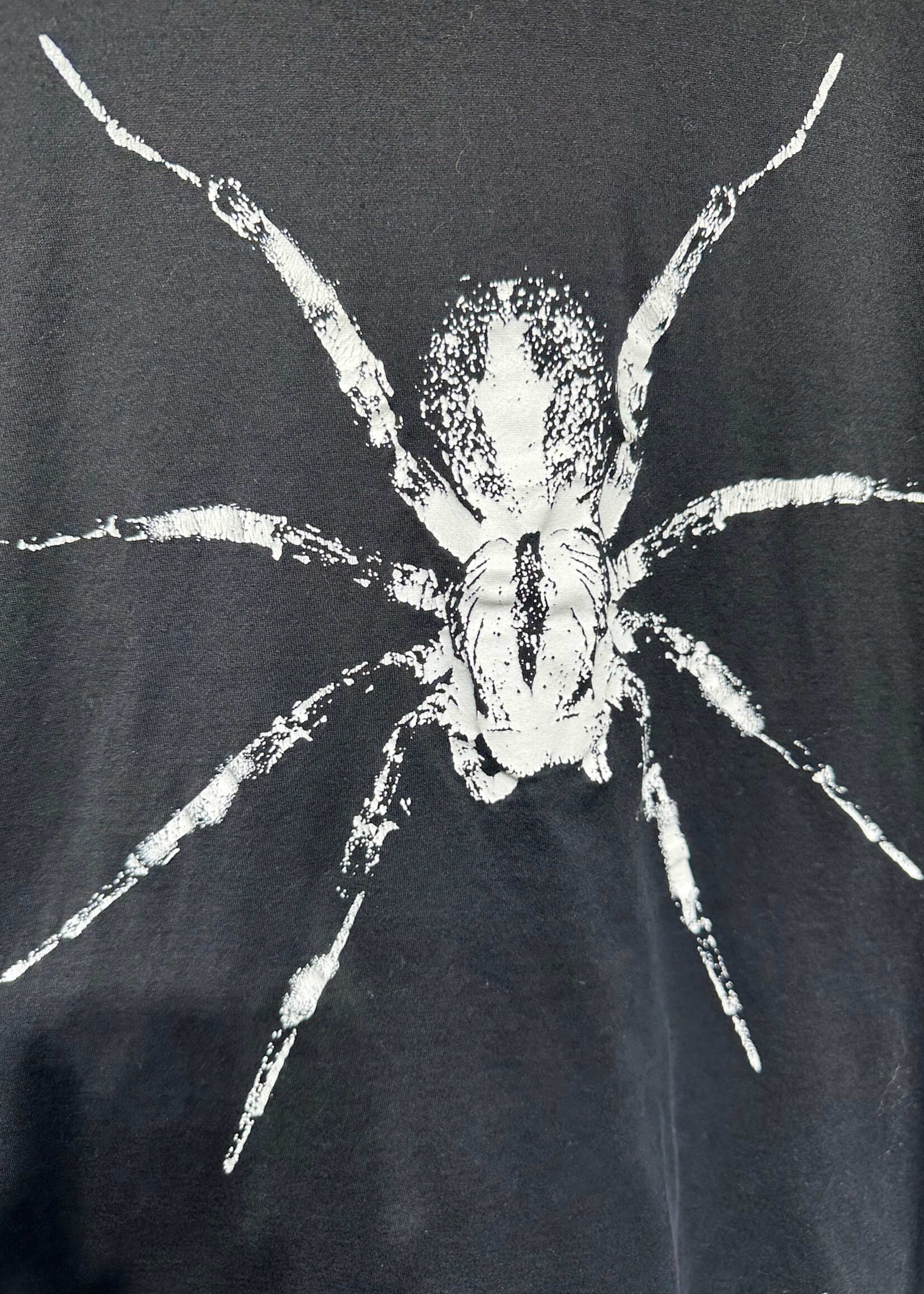 Lanvin Black White Spider Tee S Masc
