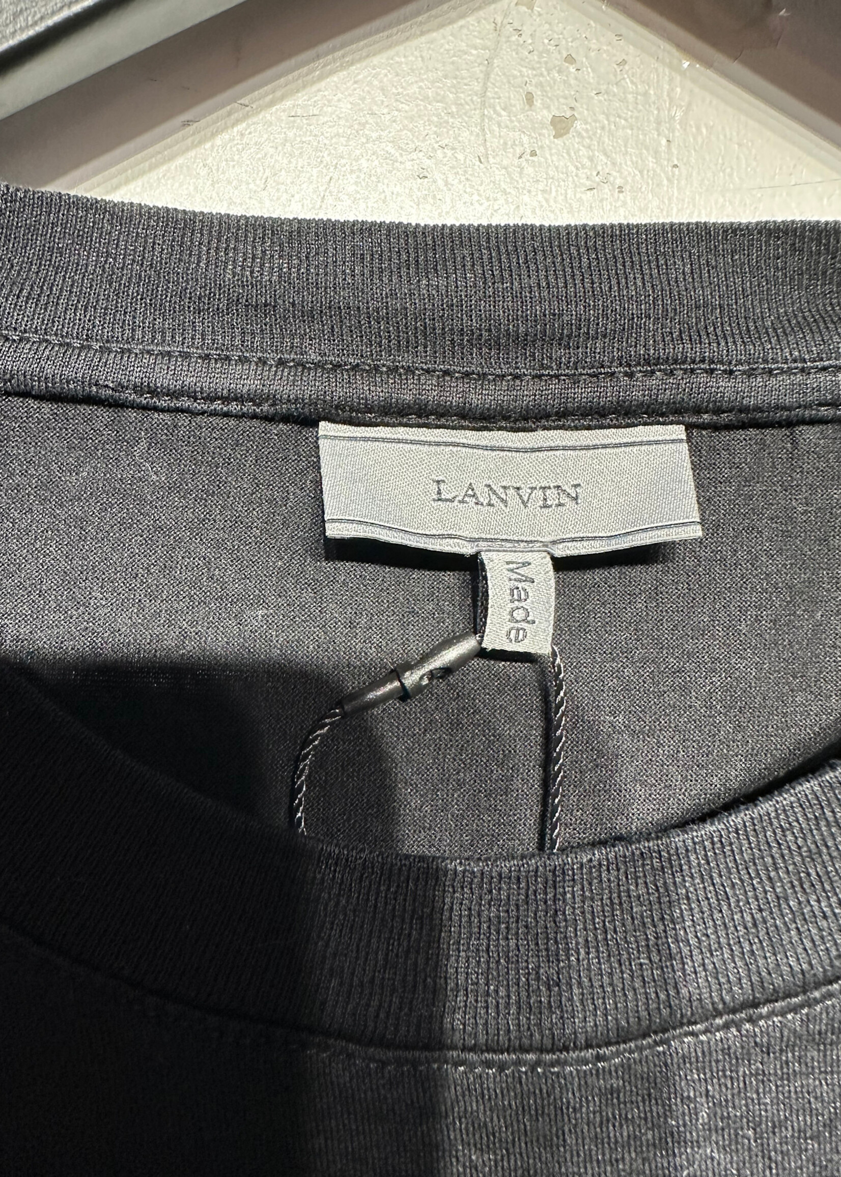 Lanvin Black White Spider Tee S Masc
