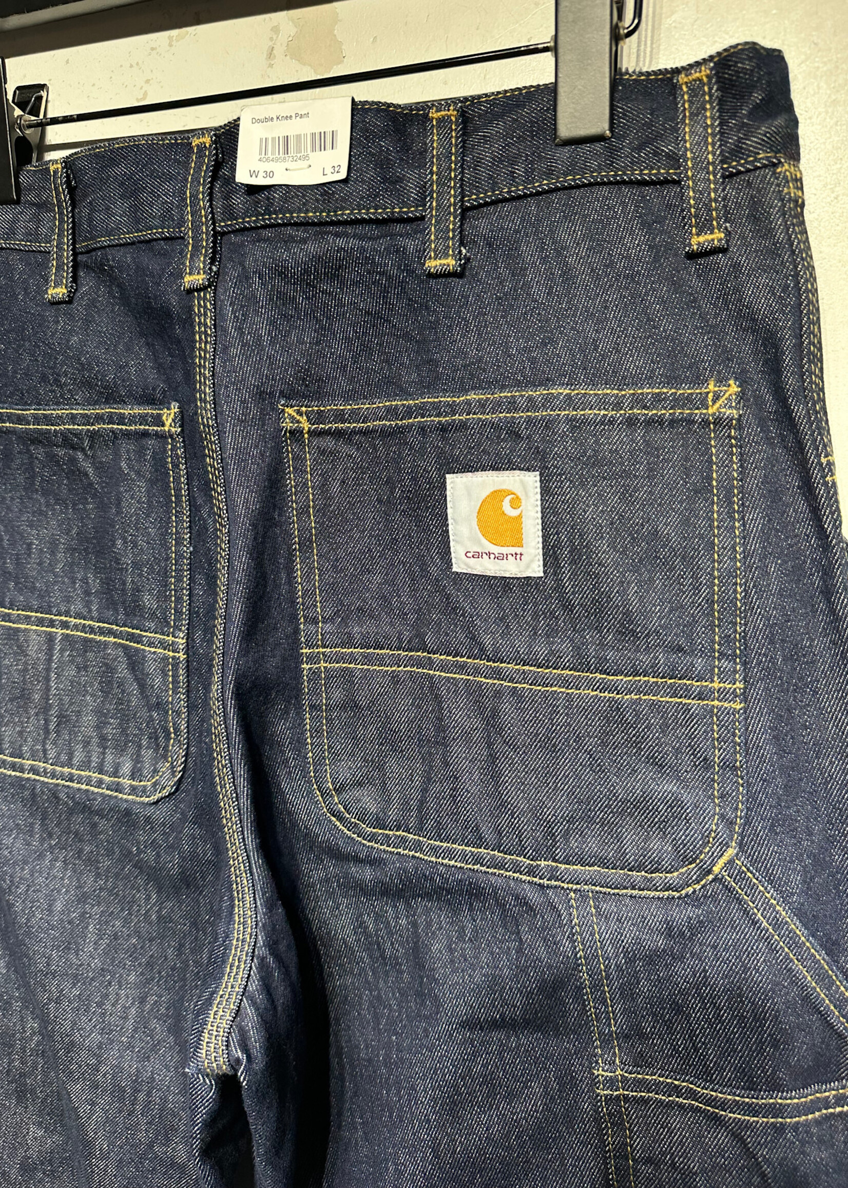 NWT Carhartt WIP Dark Wash Double Knees Masc 30