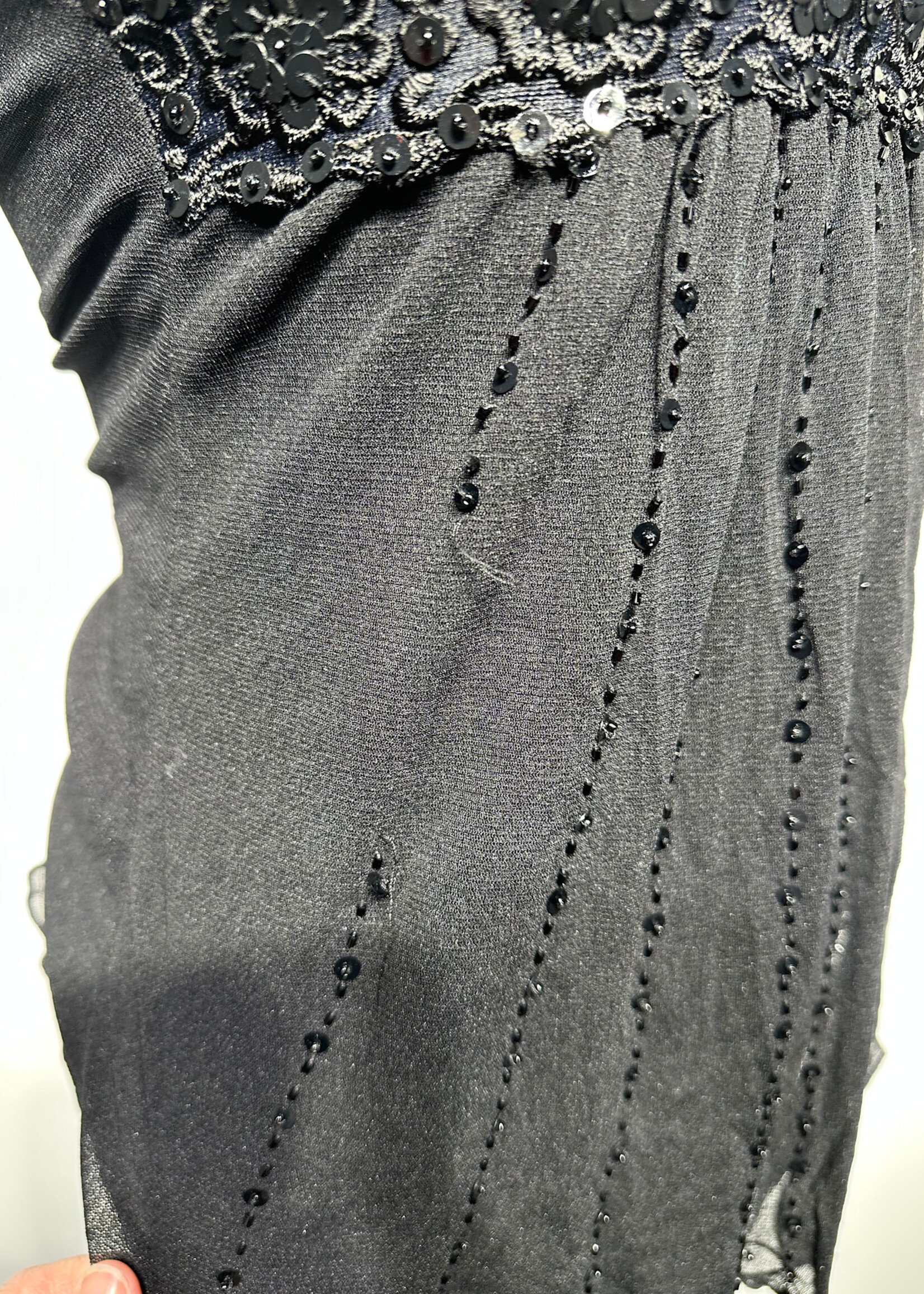 Twenty One 2000s Black Sequin Tank S