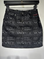 Fubu Black Midi Skirt Fem 26