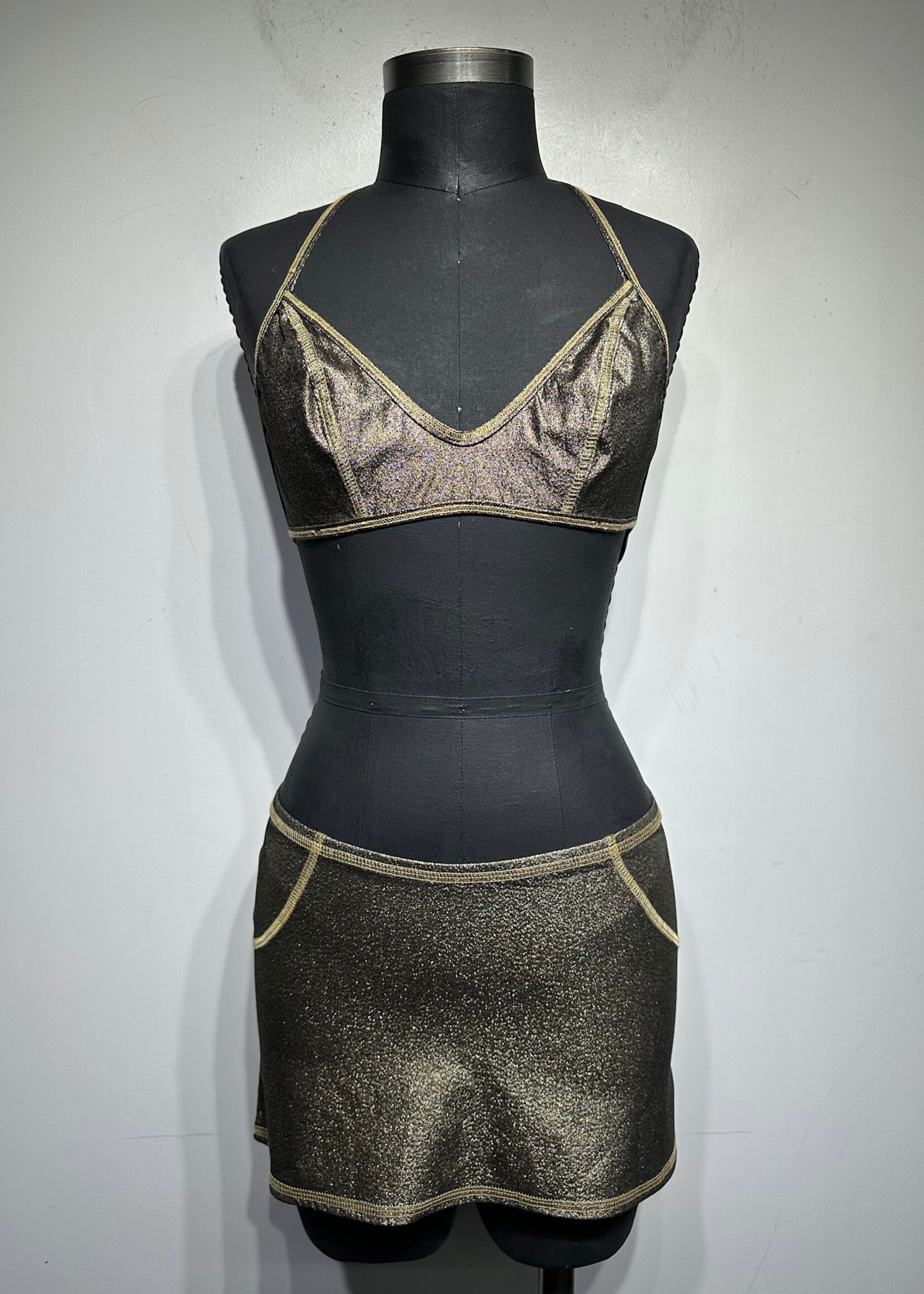 Hot Sauce Gold Rave Set Fem M