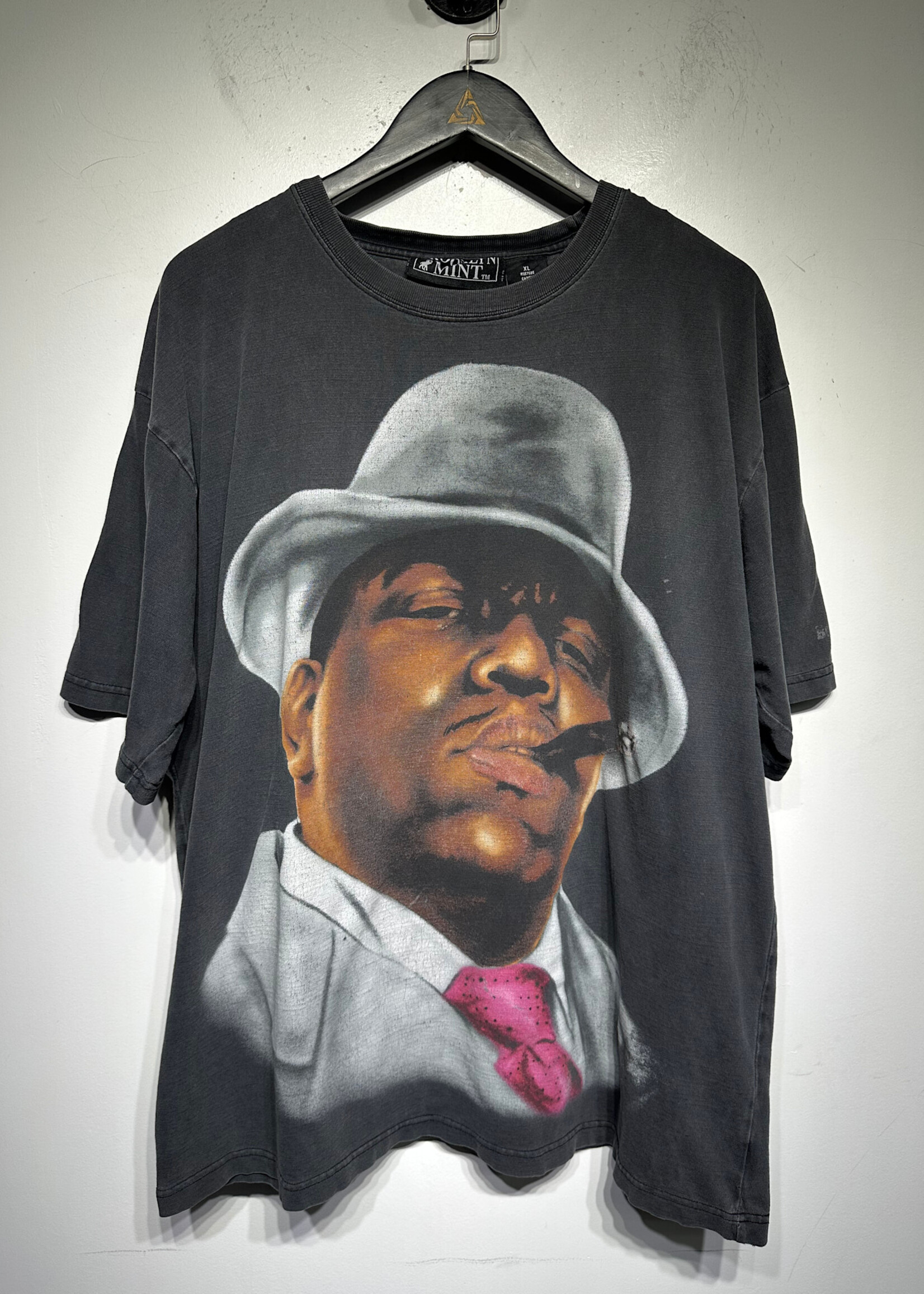 Brooklyn Mint '05 Grey Biggie Smalls Tee Masc XL