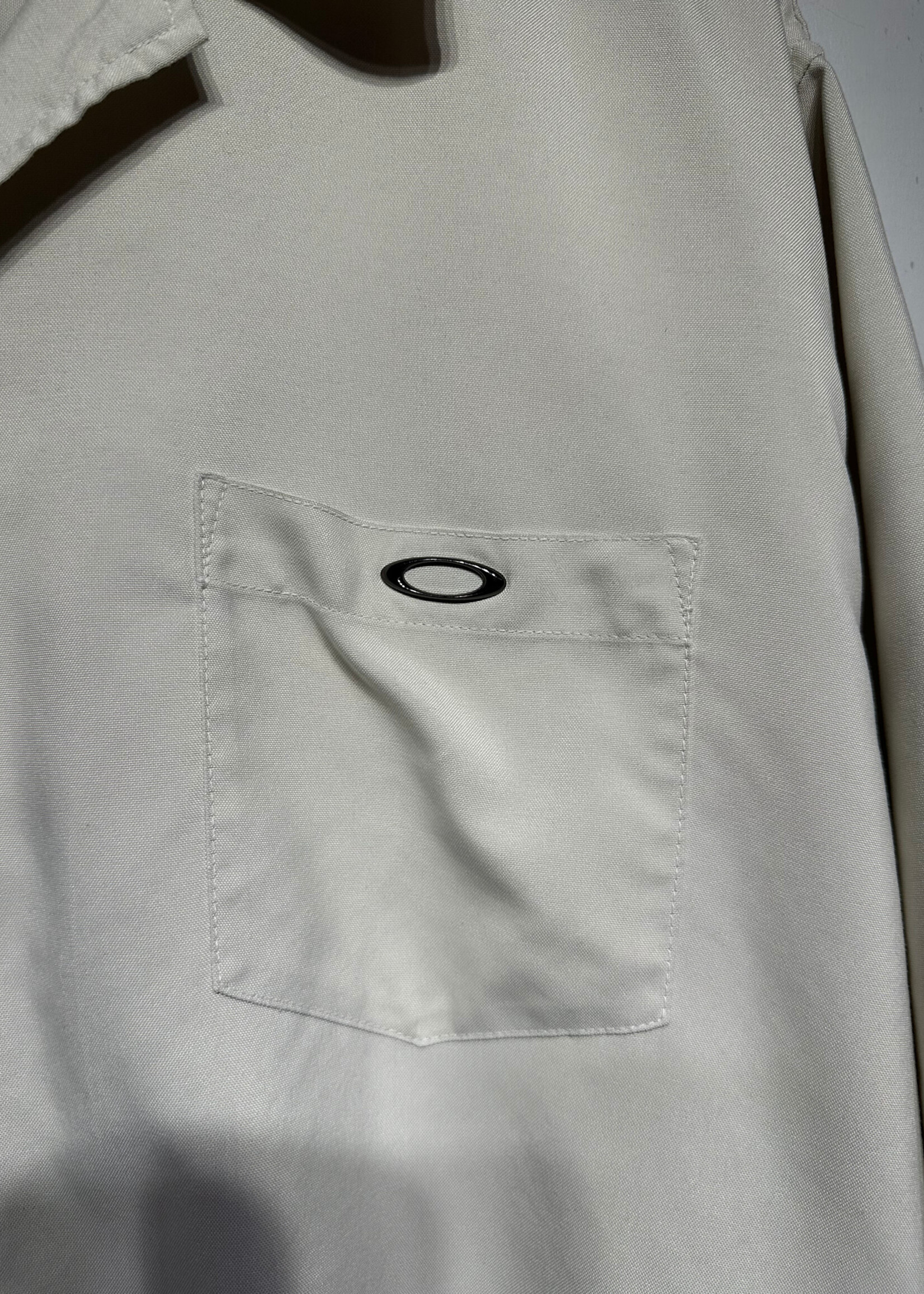 Oakley Beige Small Logo BU Shirt XL
