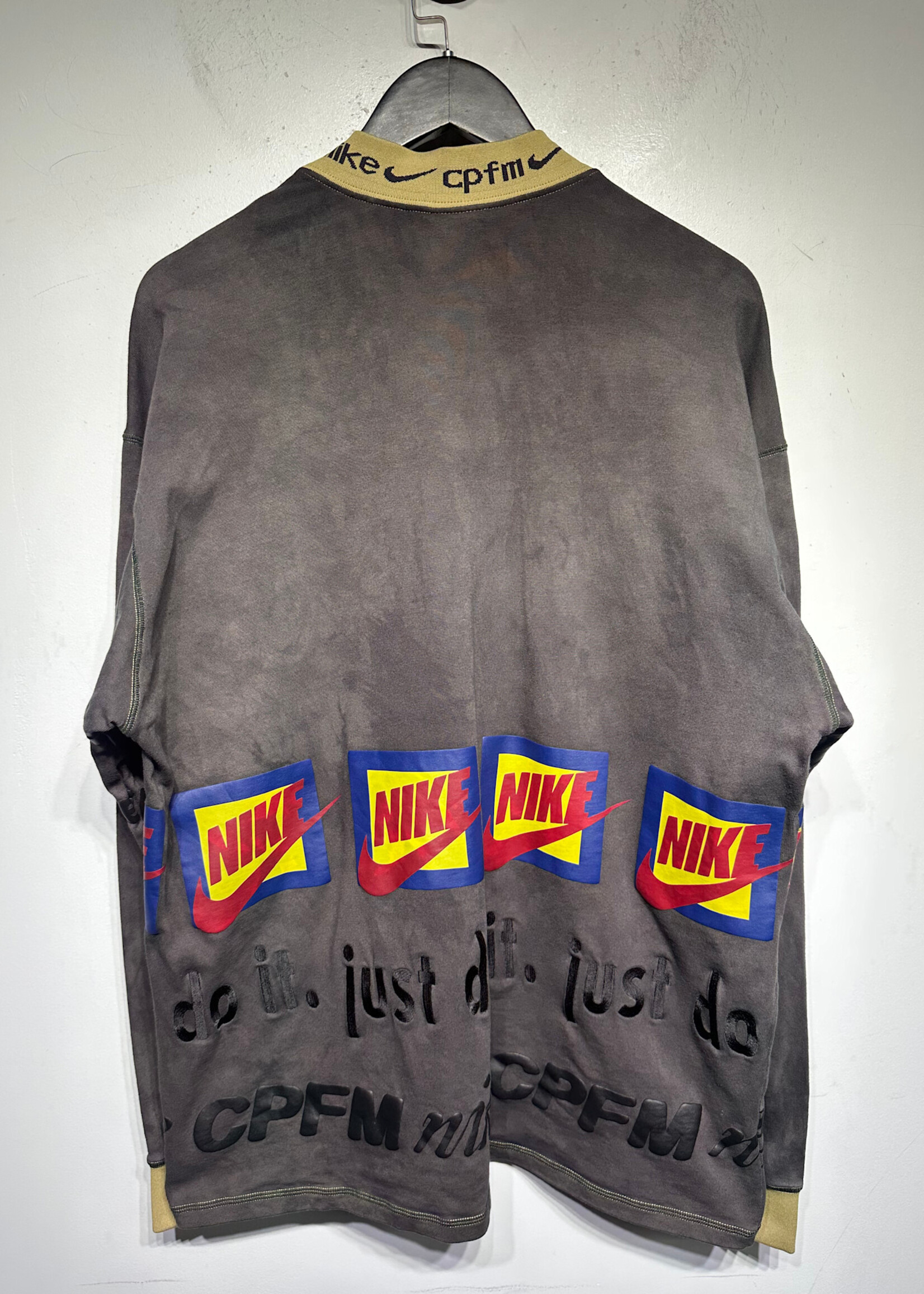 CPFM x Nike Just Do It Dyed Mock Neck Tee M
