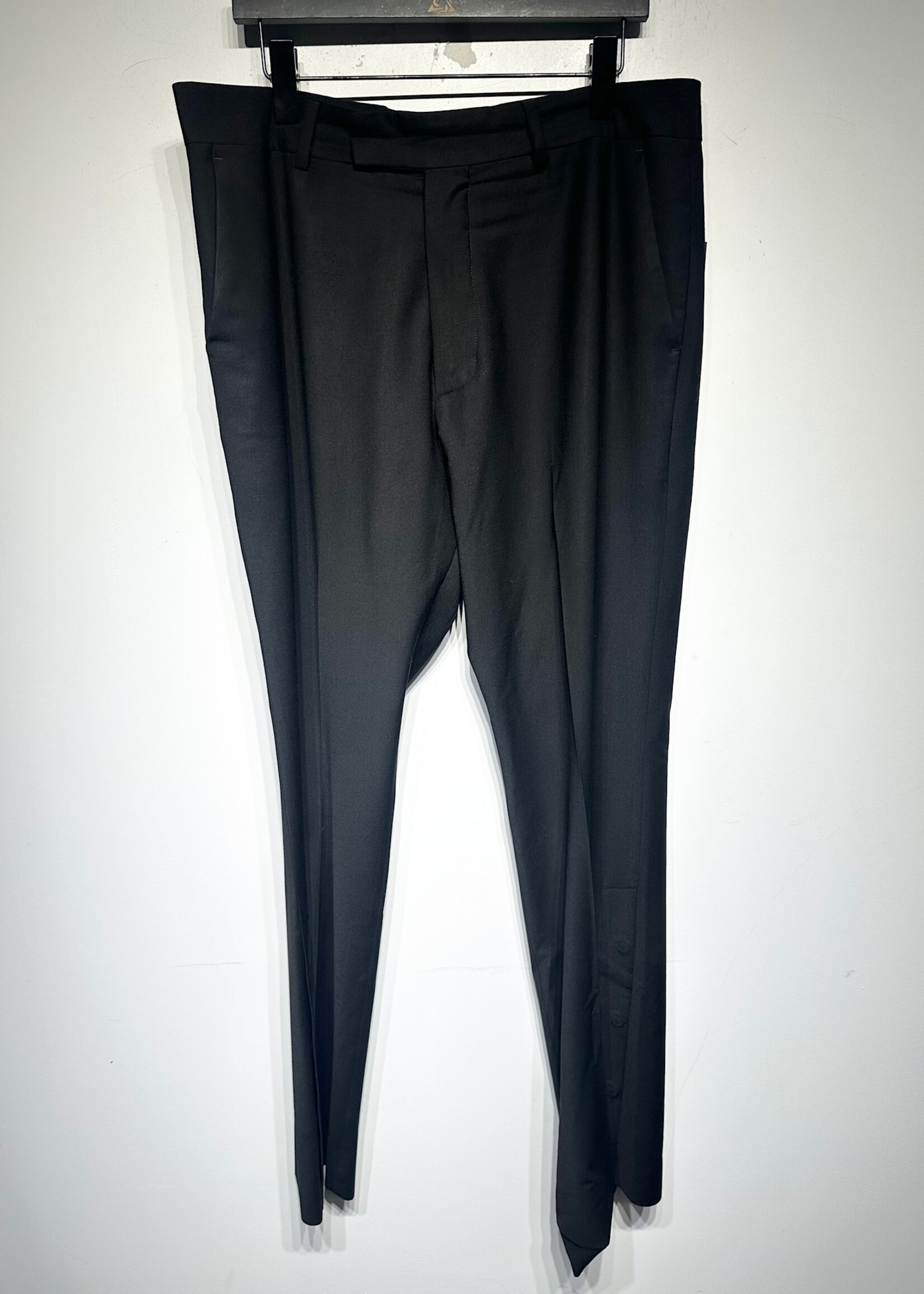 Amiri Black Pleated Trousers Masc 36