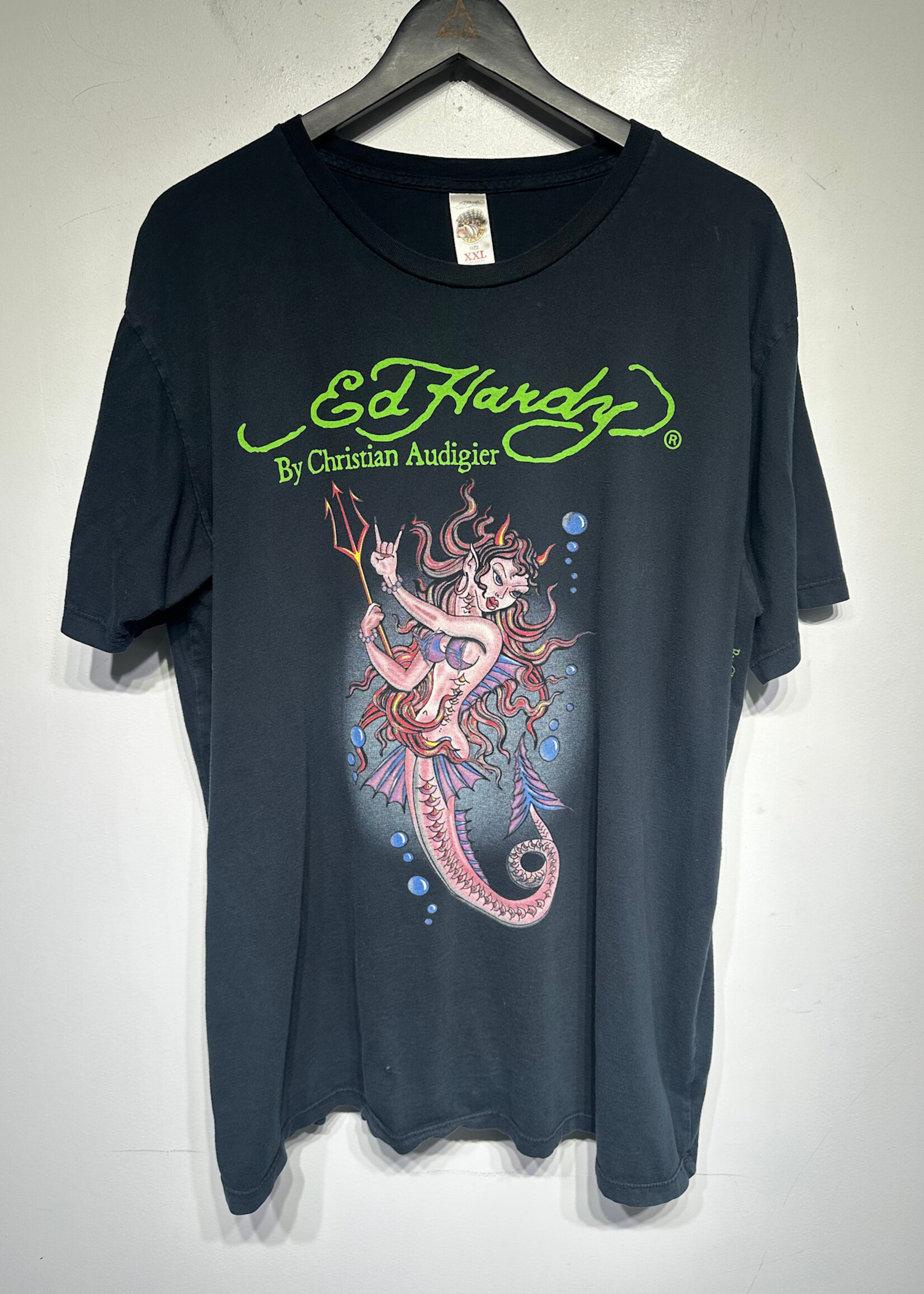 Ed Hardy Christian Audiger Mermaid Tee Masc XXL