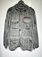 Affliction Black Premium Live Fast Jacket Masc XXL