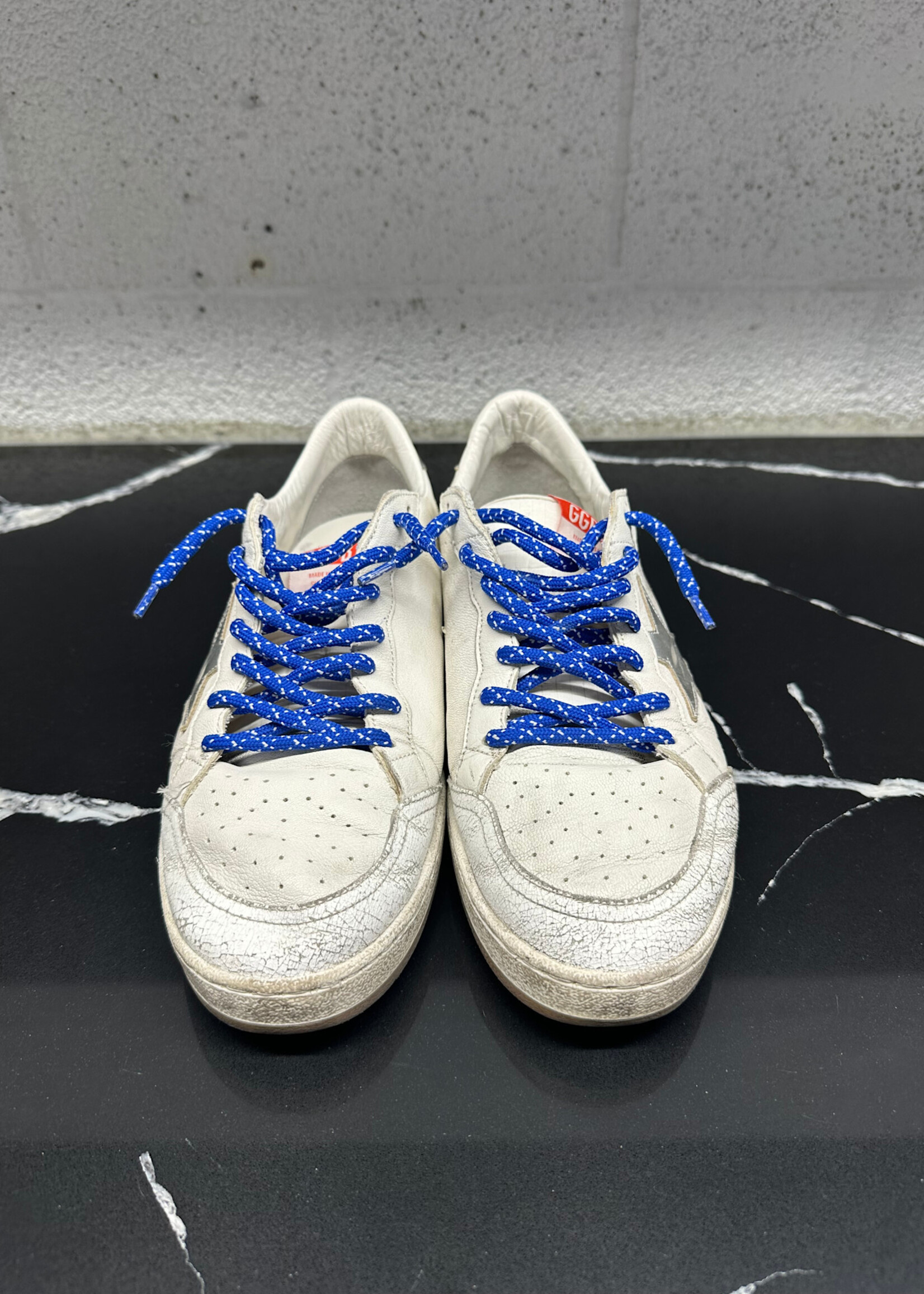 Golden Goose White / Blue Ballstar Masc 10