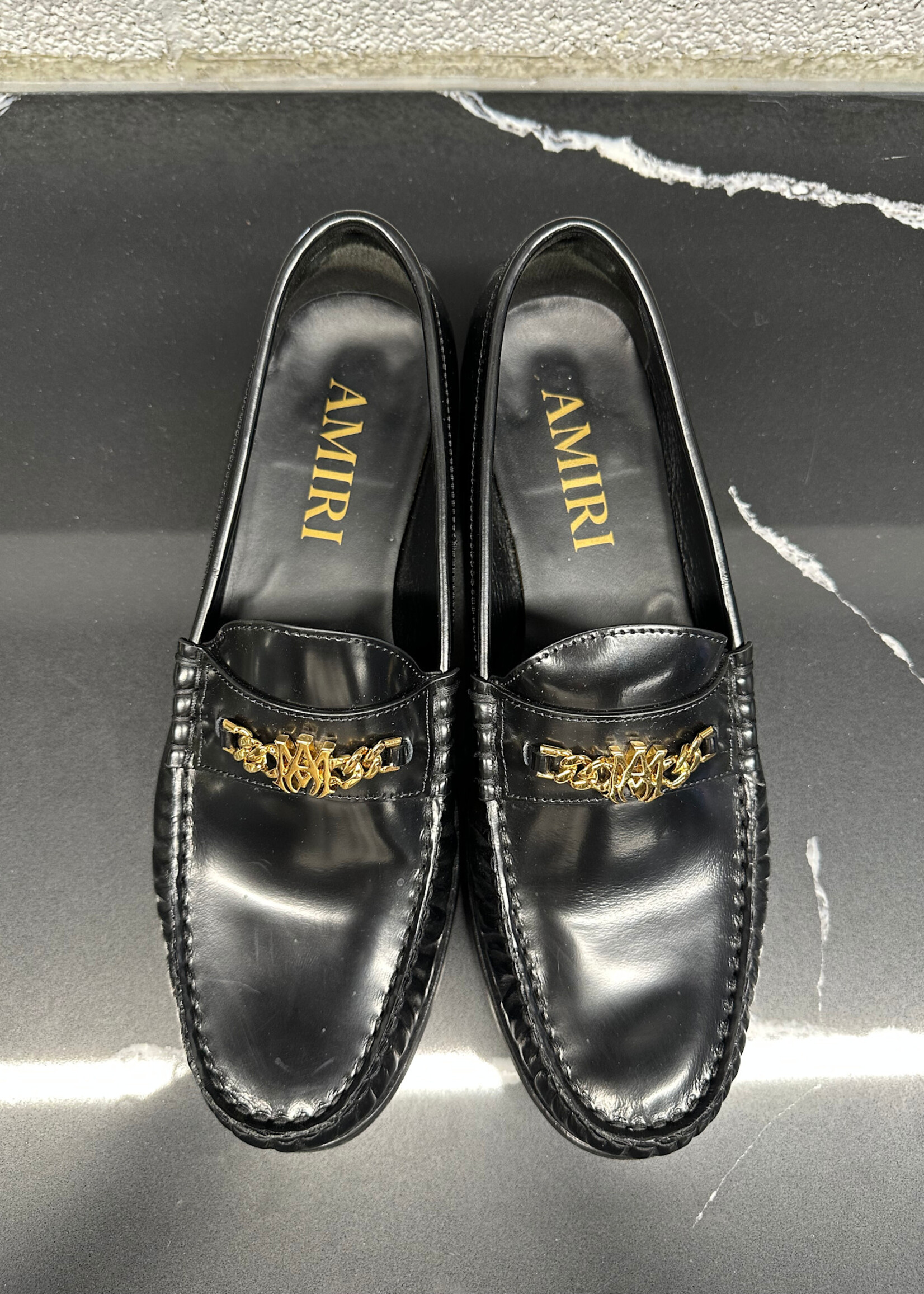 Amiri MA Chain Loafer Black Masc 12