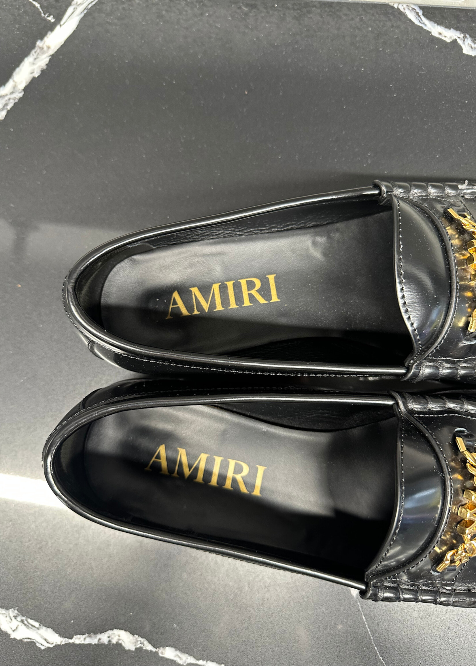 Amiri MA Chain Loafer Black Masc 12