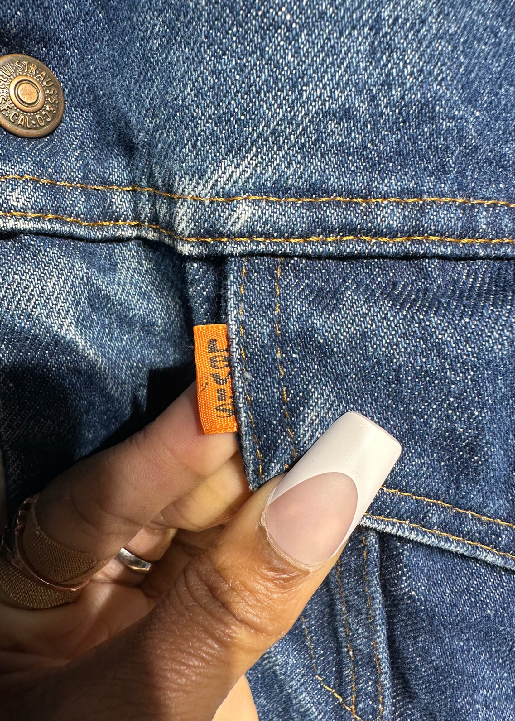 Levis Orange Tab Sherpa Lined Jacket Masc L